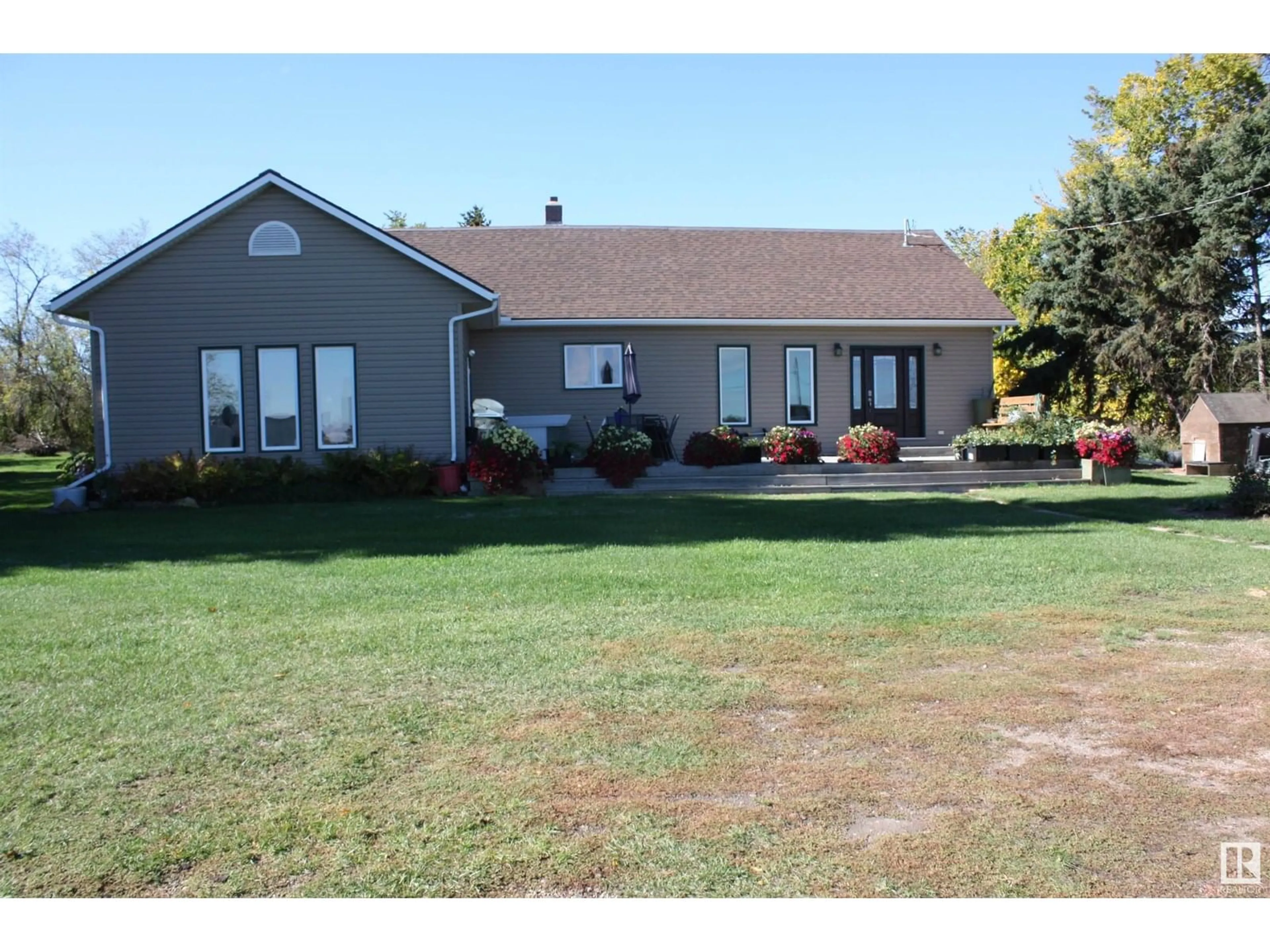 A pic from outside/outdoor area/front of a property/back of a property/a pic from drone, unknown for TWP - 564 R.R. 171, Rural Lamont County Alberta T0B0C0
