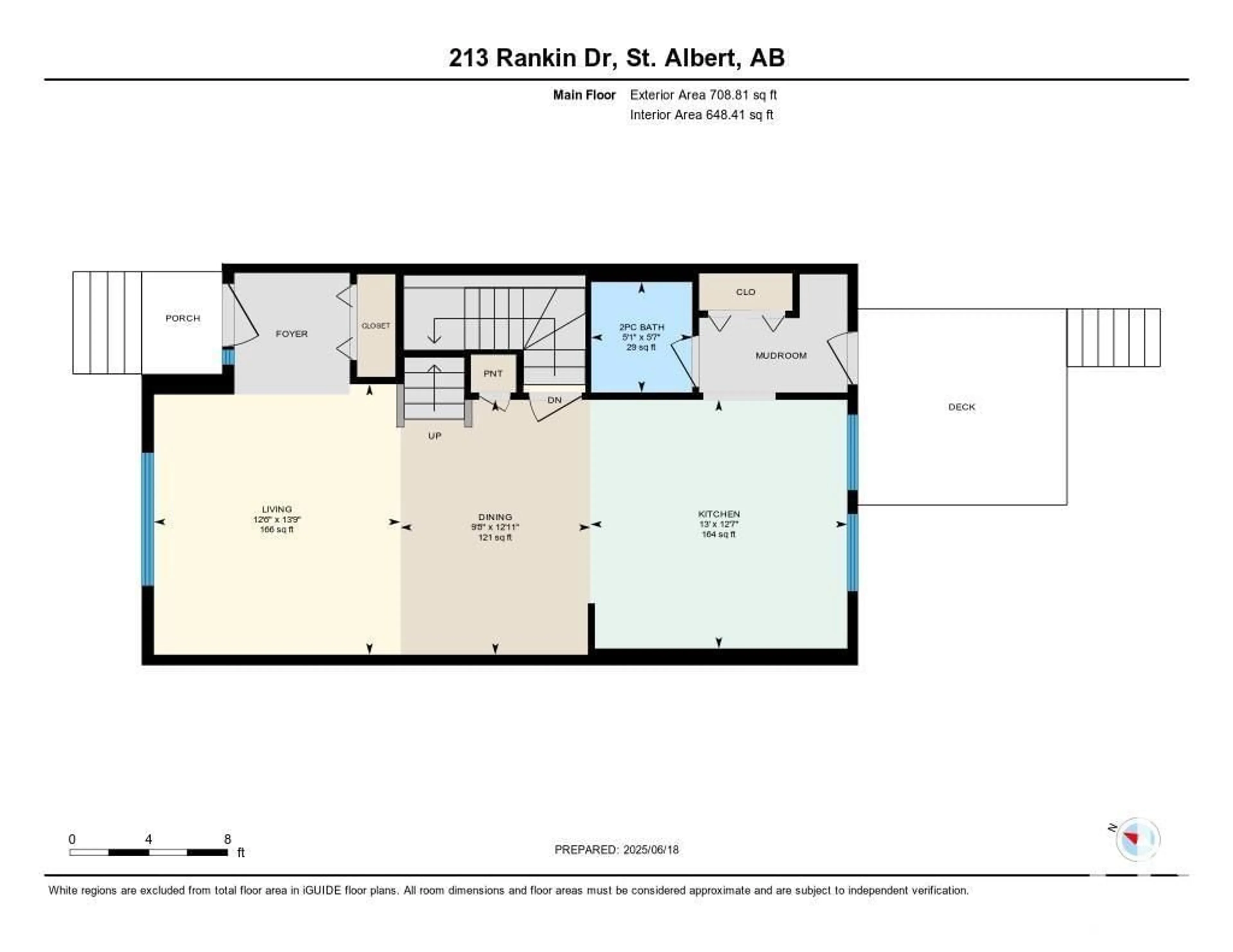 Floor plan for 213 RANKIN DR, St. Albert Alberta T8N7Y4