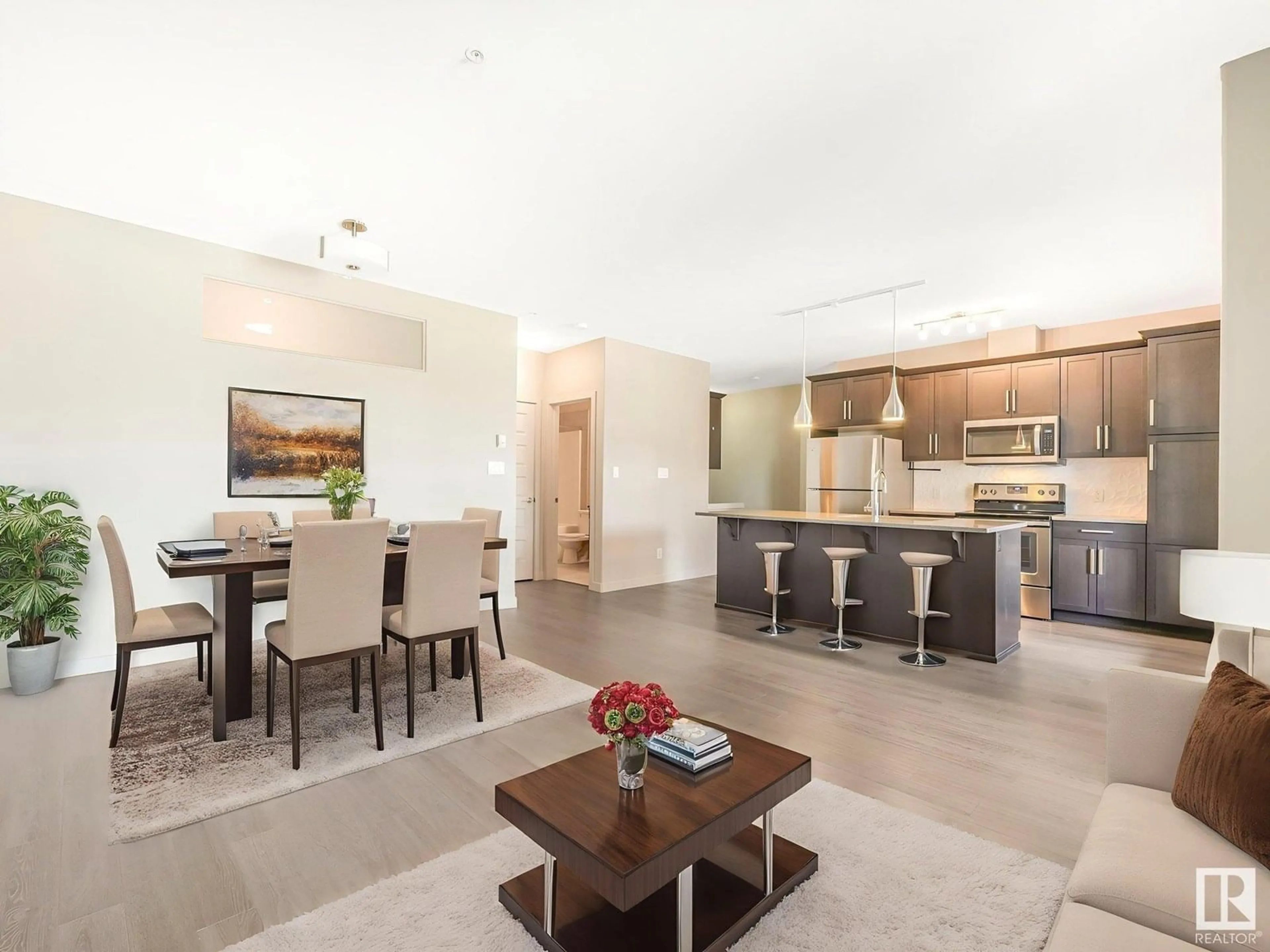 Open concept kitchen, unknown for 503 - 224 ALBANY WY, Edmonton Alberta T6V0M5