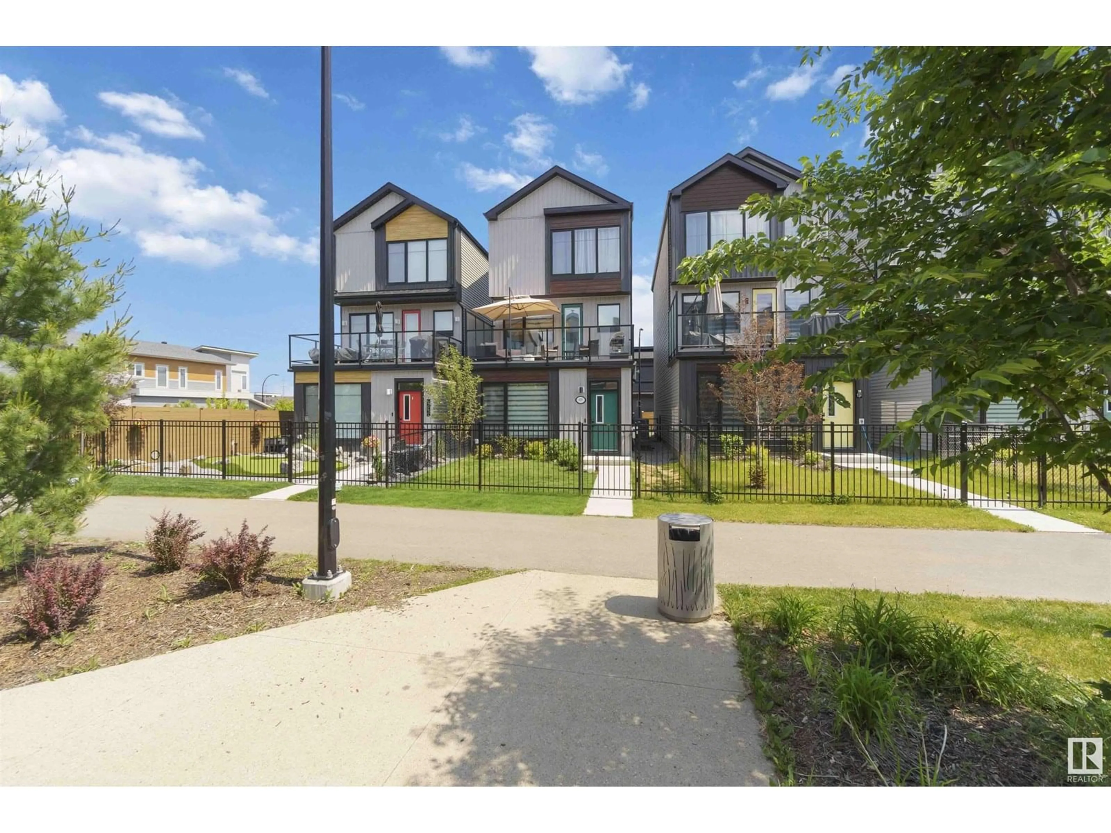 A pic from outside/outdoor area/front of a property/back of a property/a pic from drone, street for SW - 408 38A ST, Edmonton Alberta T6X2X9