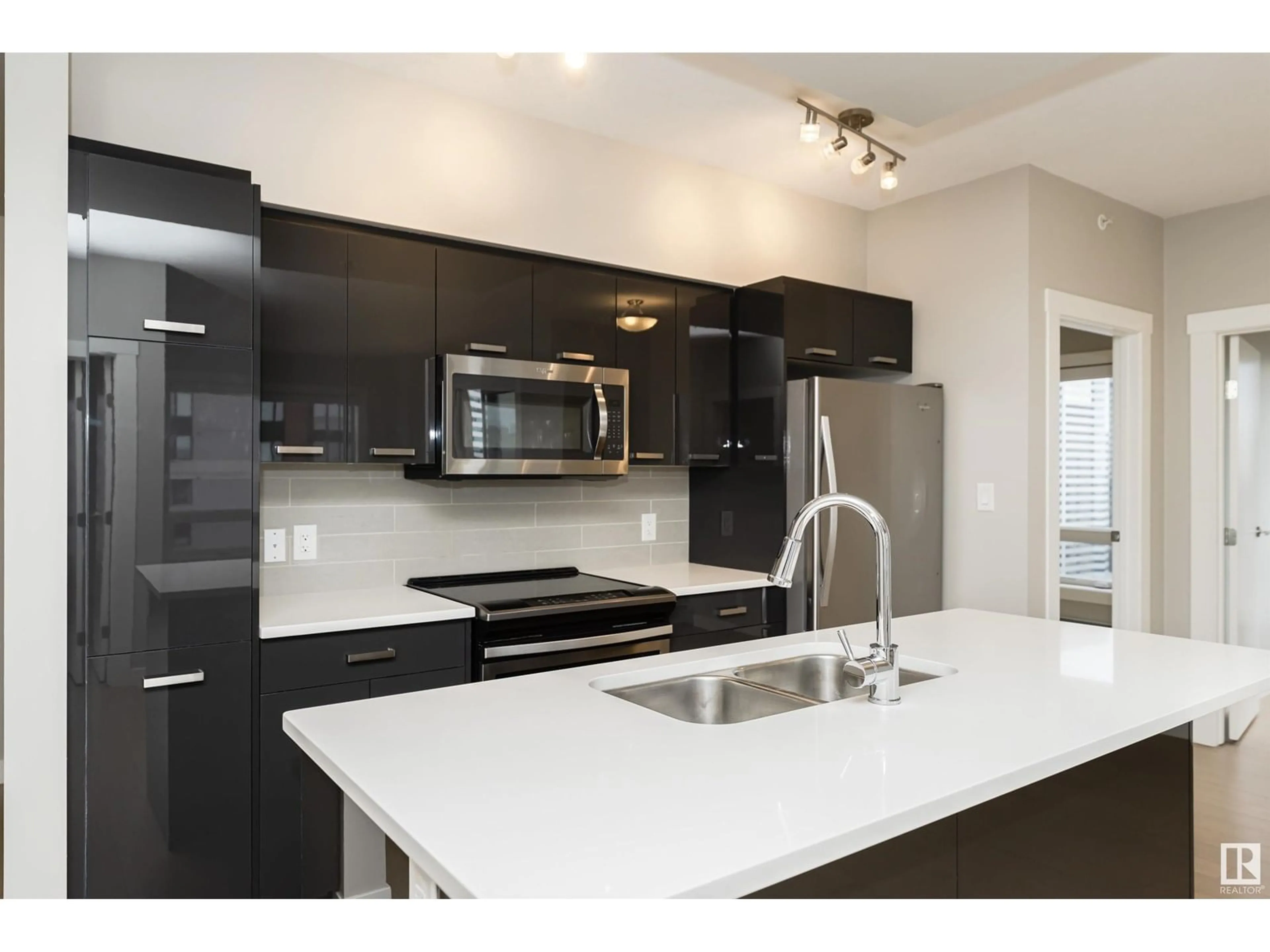 Open concept kitchen, unknown for 1902 - 10410 102 AV, Edmonton Alberta T5J0E9