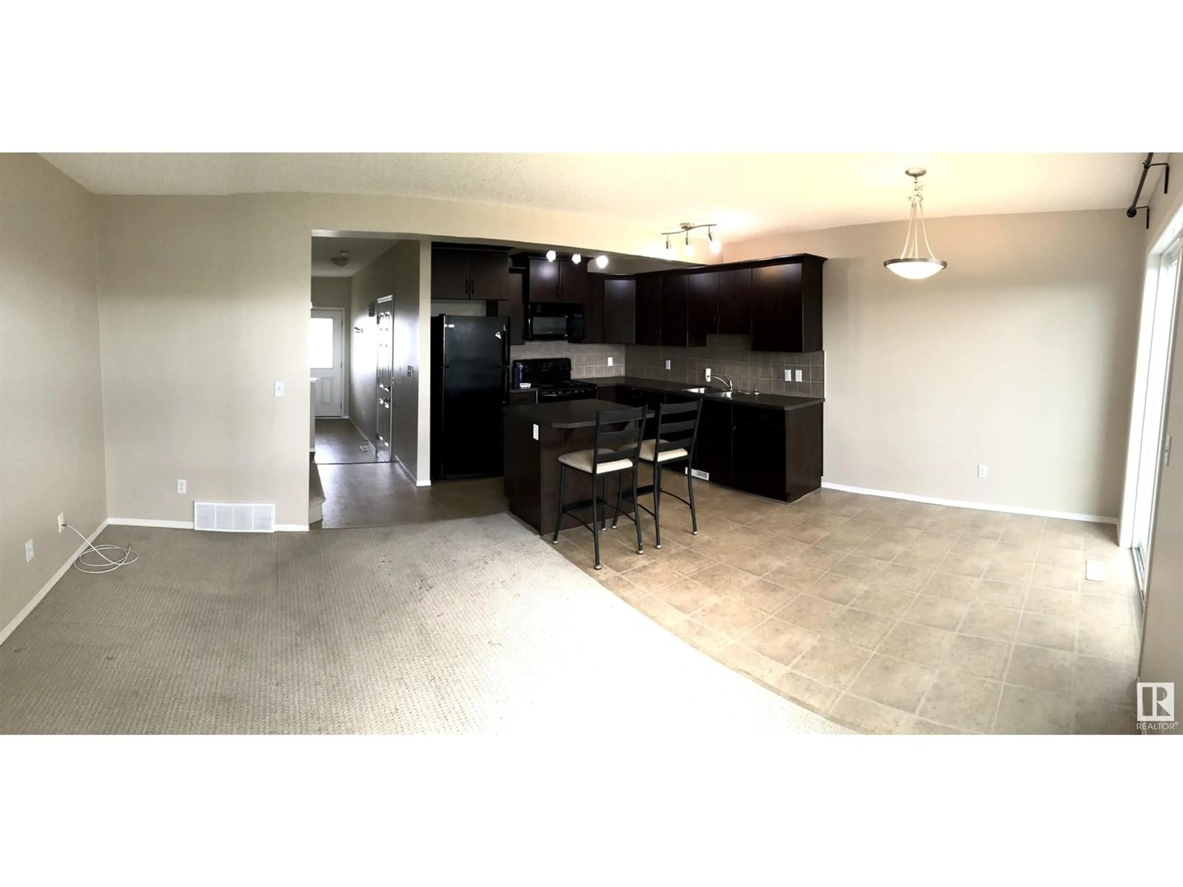 Open concept kitchen, ceramic/tile floor for 33 RED CANYON WY, Fort Saskatchewan Alberta T8L0E8