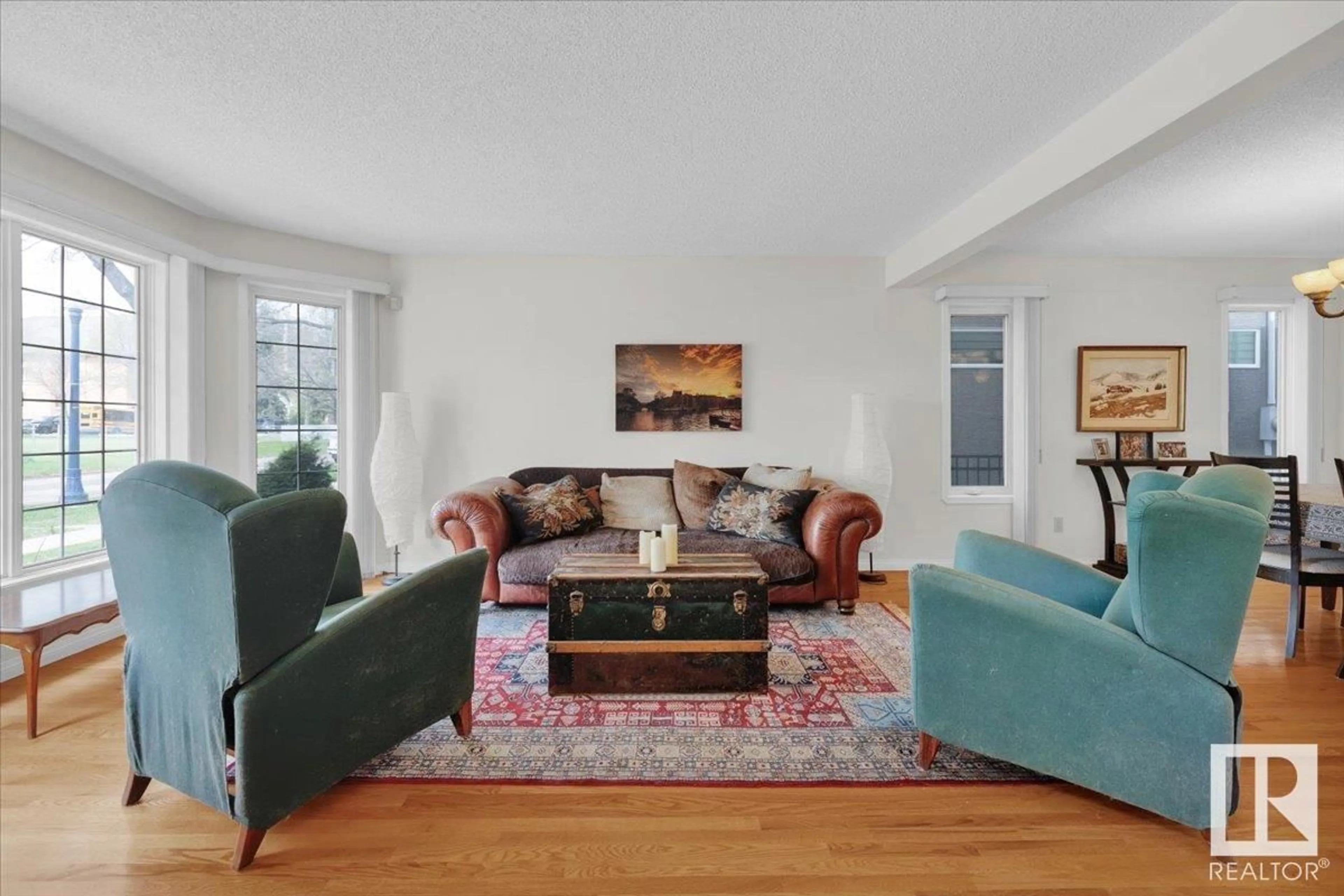 Living room with furniture, unknown for 9615 101 ST NW, Edmonton Alberta T5K0W7