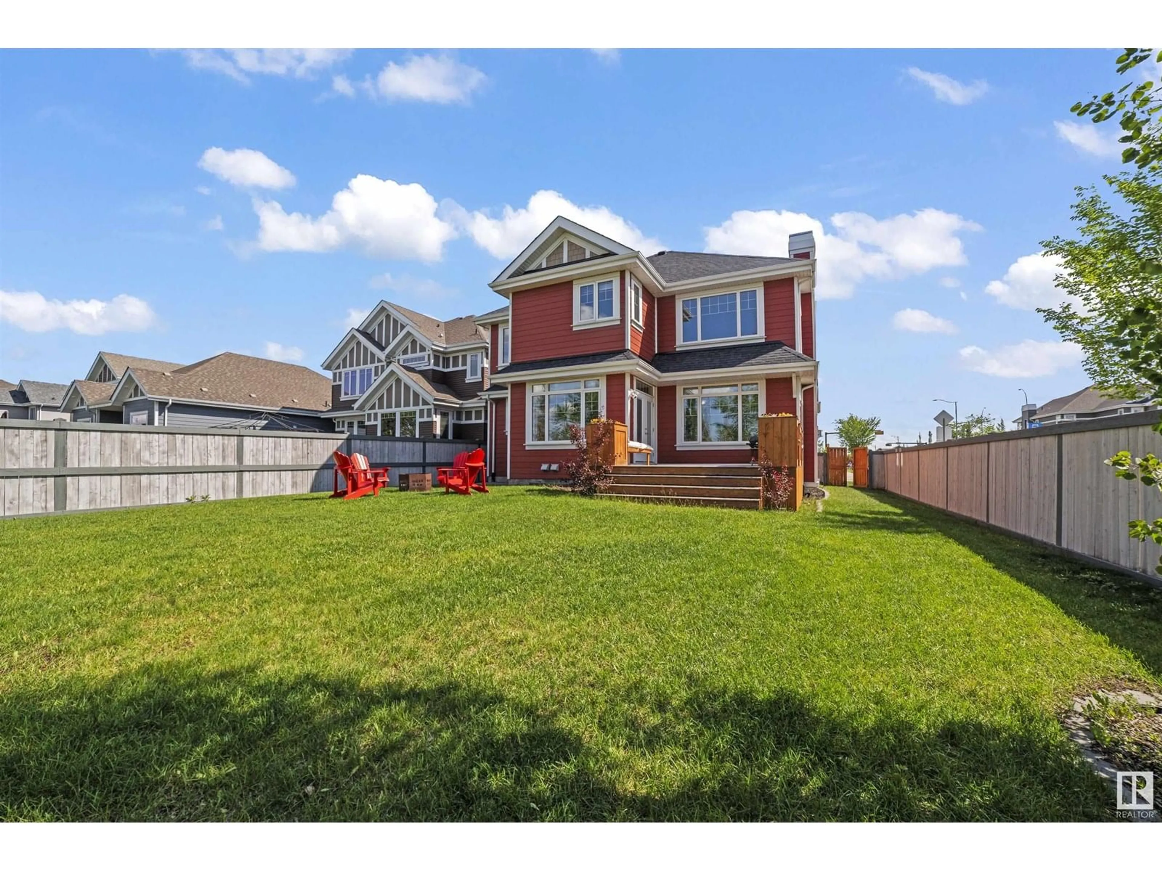 A pic from outside/outdoor area/front of a property/back of a property/a pic from drone, street for SW - 8996 24 AV, Edmonton Alberta T6X1A6