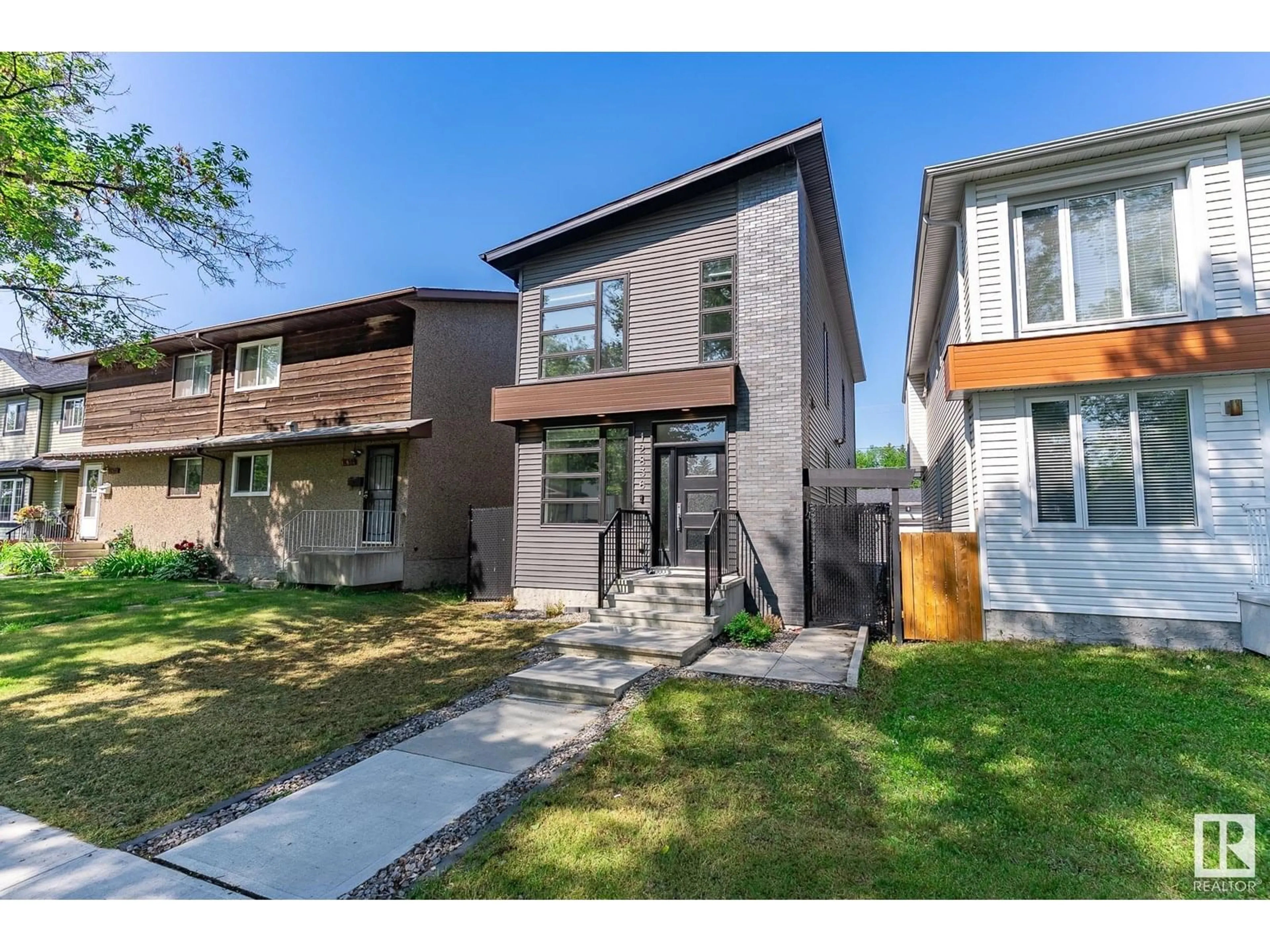 Home with brick exterior material, street for NW - 12836 123A ST, Edmonton Alberta T5L0K7