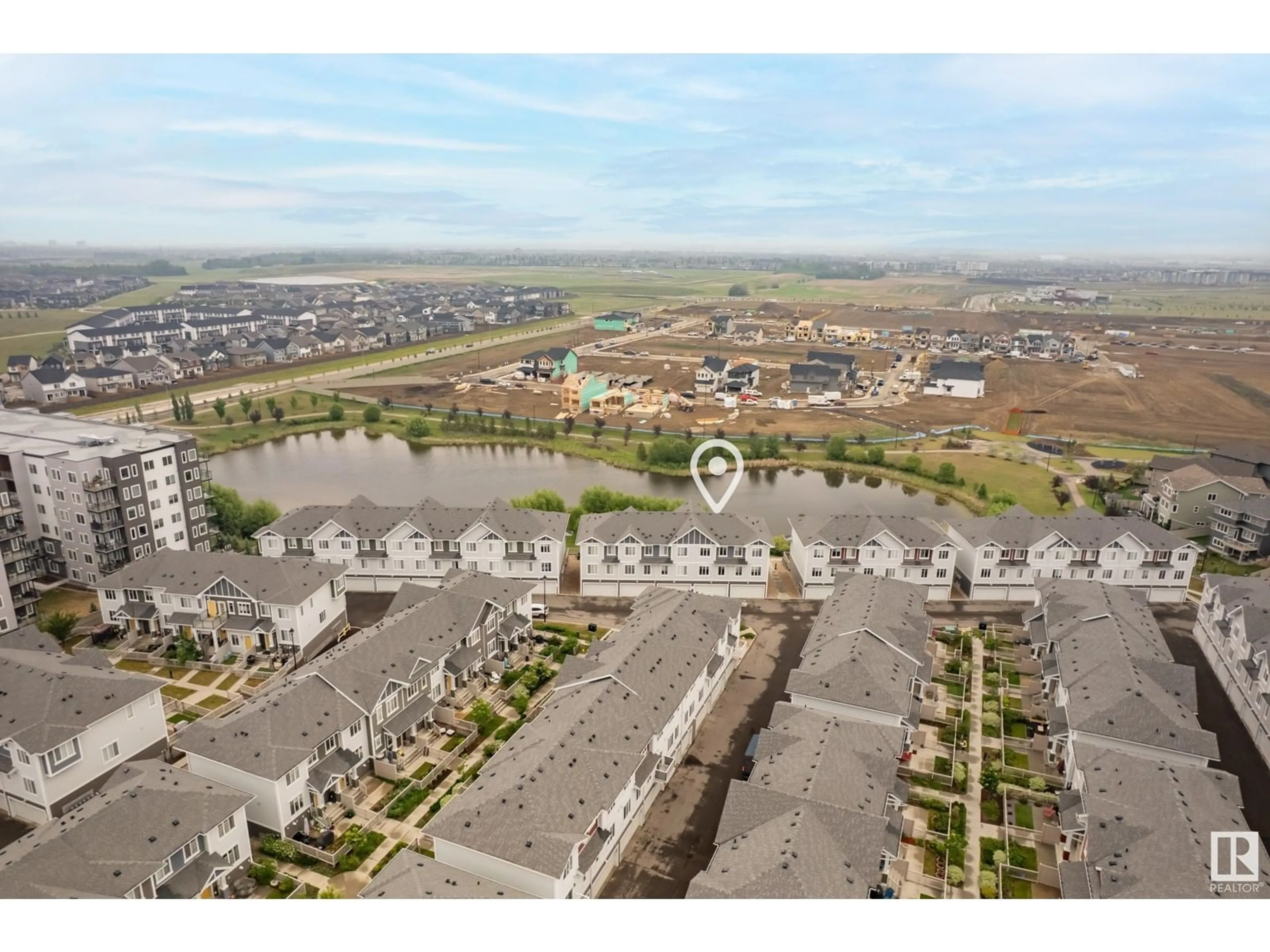 A pic from outside/outdoor area/front of a property/back of a property/a pic from drone, street for 63 - 2905 141 ST, Edmonton Alberta T6W3M4