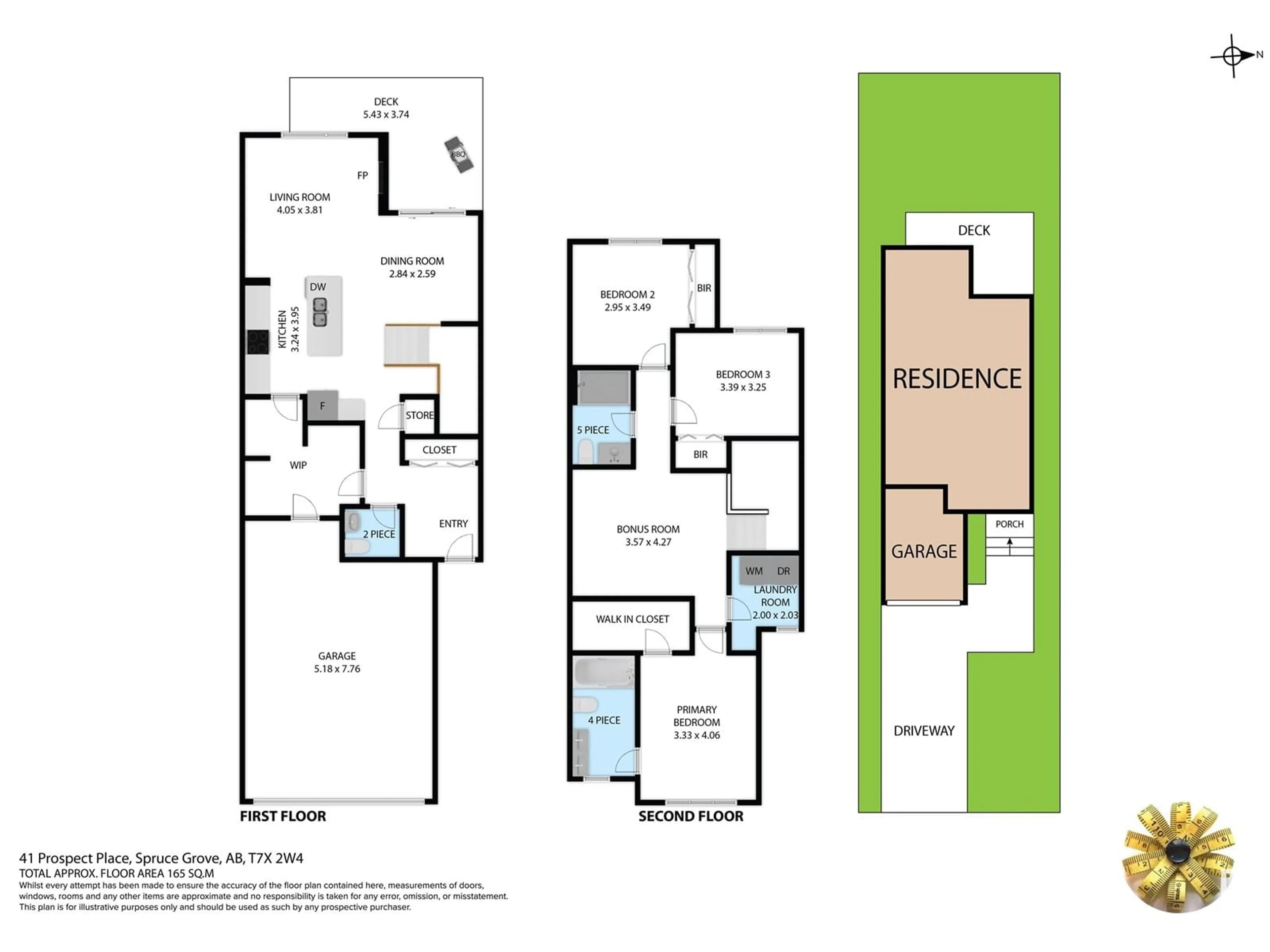 Floor plan for 41 PROSPECT PL, Spruce Grove Alberta T7X2W4