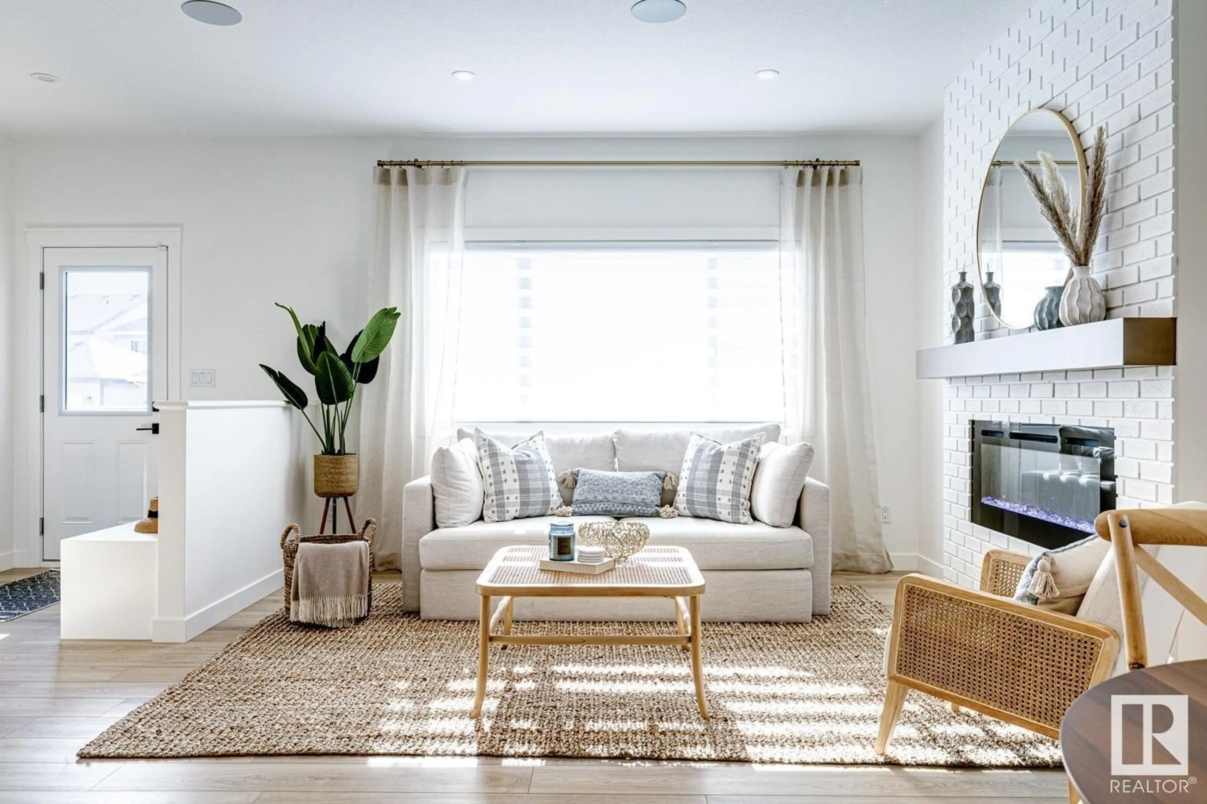 Living room with furniture, unknown for 301 JUNIPER CV, Leduc Alberta T9E1S7