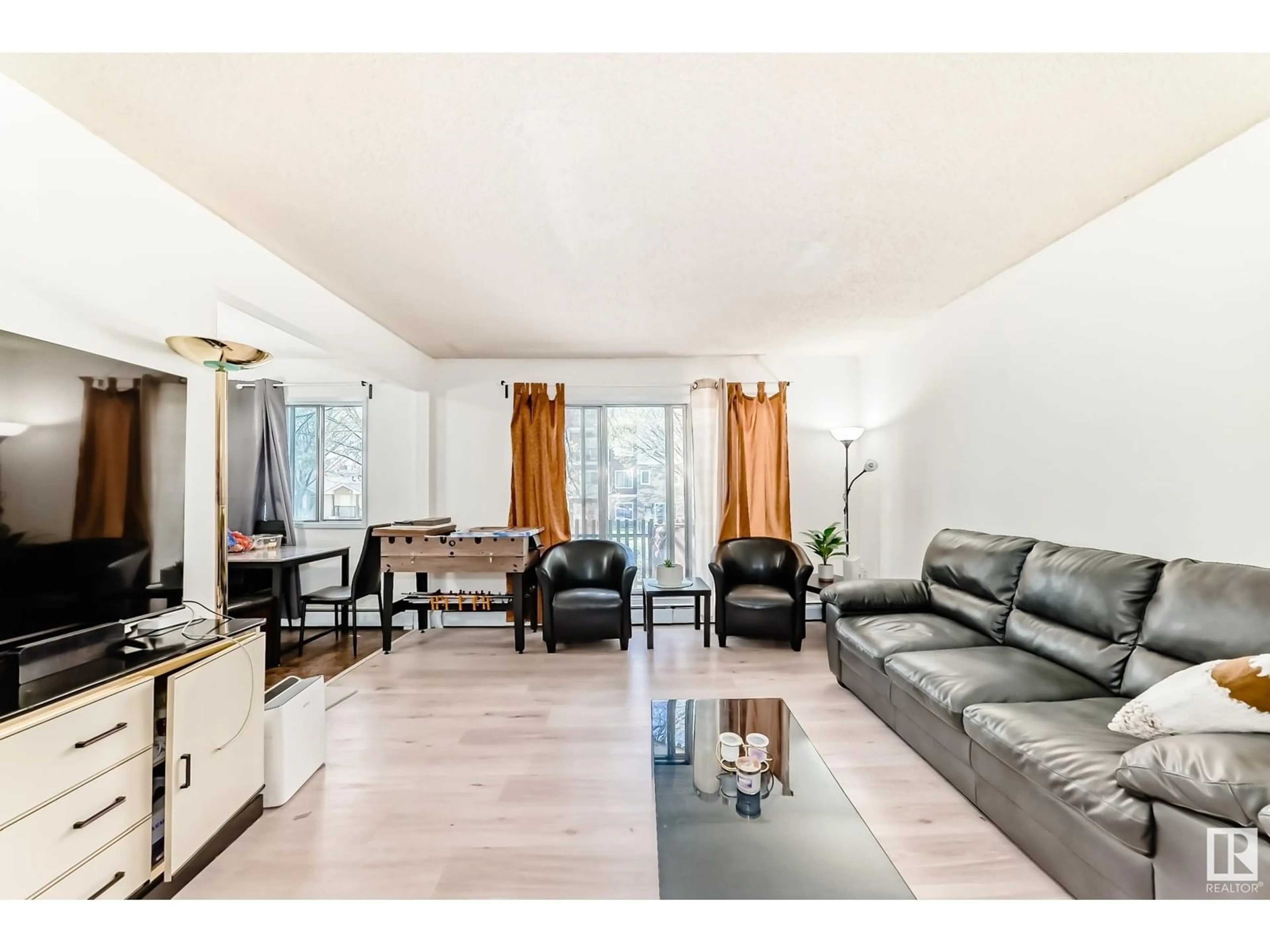 Living room with furniture, unknown for #207 - 11907 81 ST, Edmonton Alberta T5B2S7