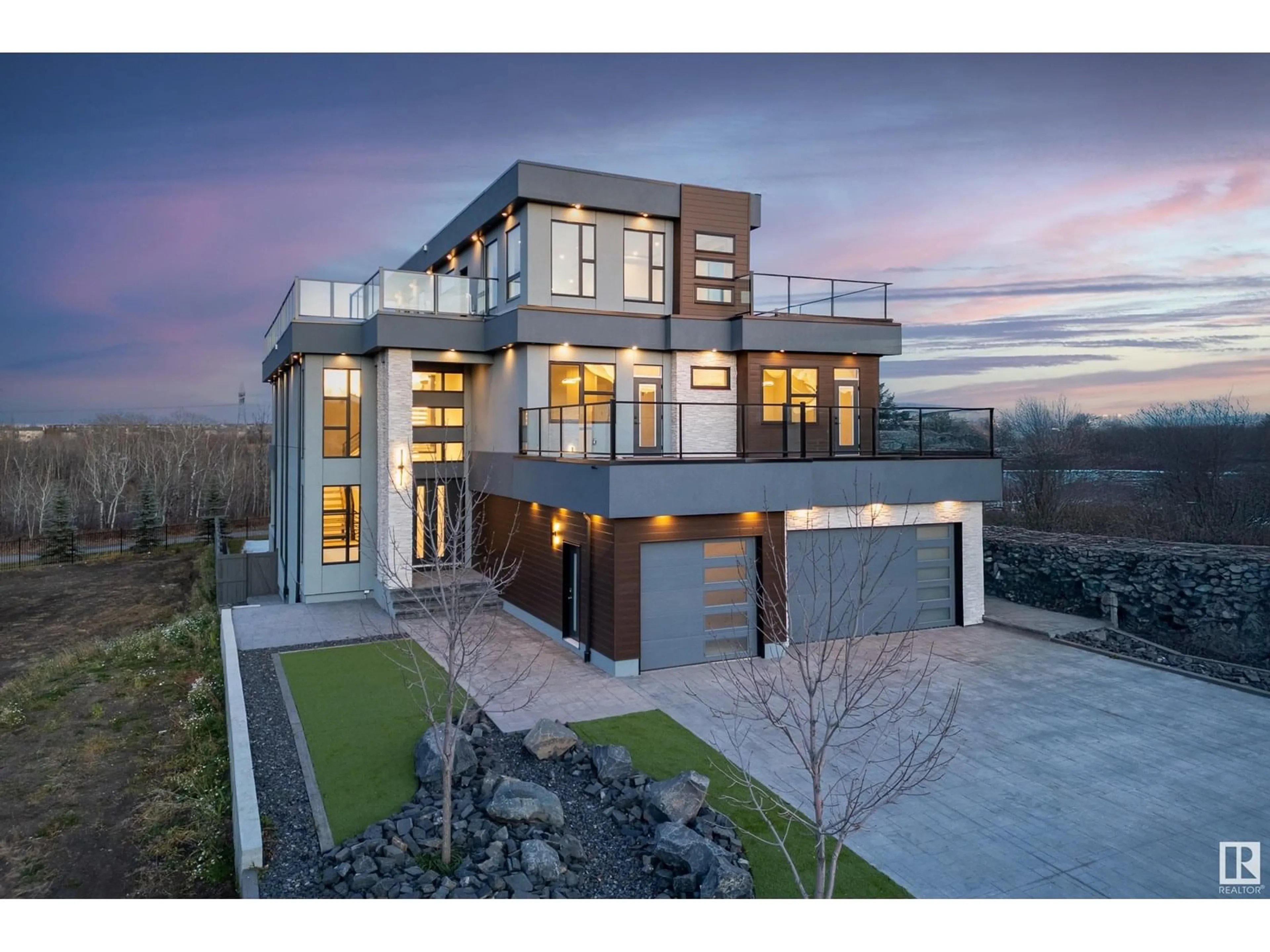Home with brick exterior material, unknown for 4111 WHISPERING RIVER DR, Edmonton Alberta T6W2E1