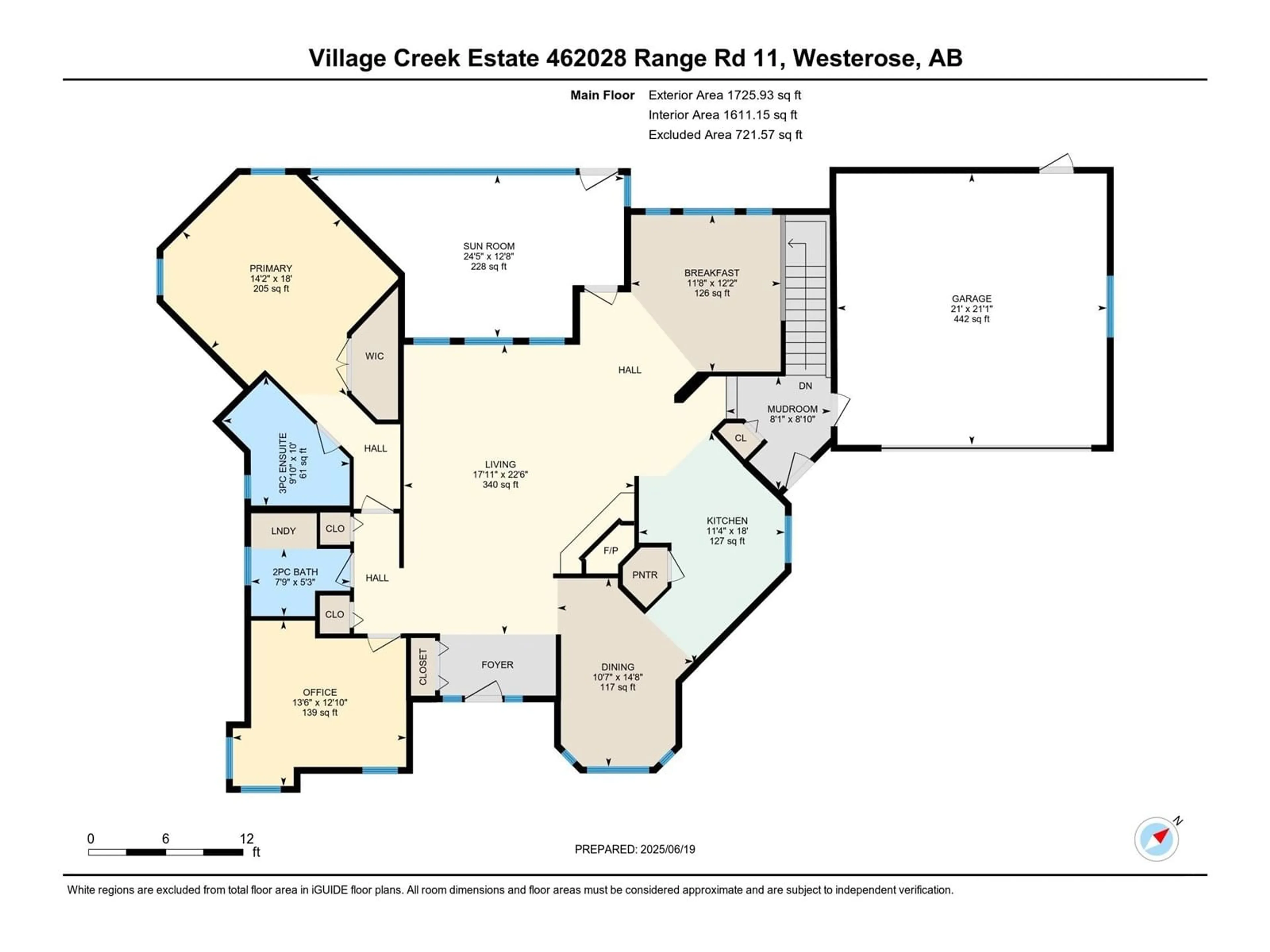 Floor plan for 148 462028 RGE RD 11, Rural Wetaskiwin County Alberta T0C2V0