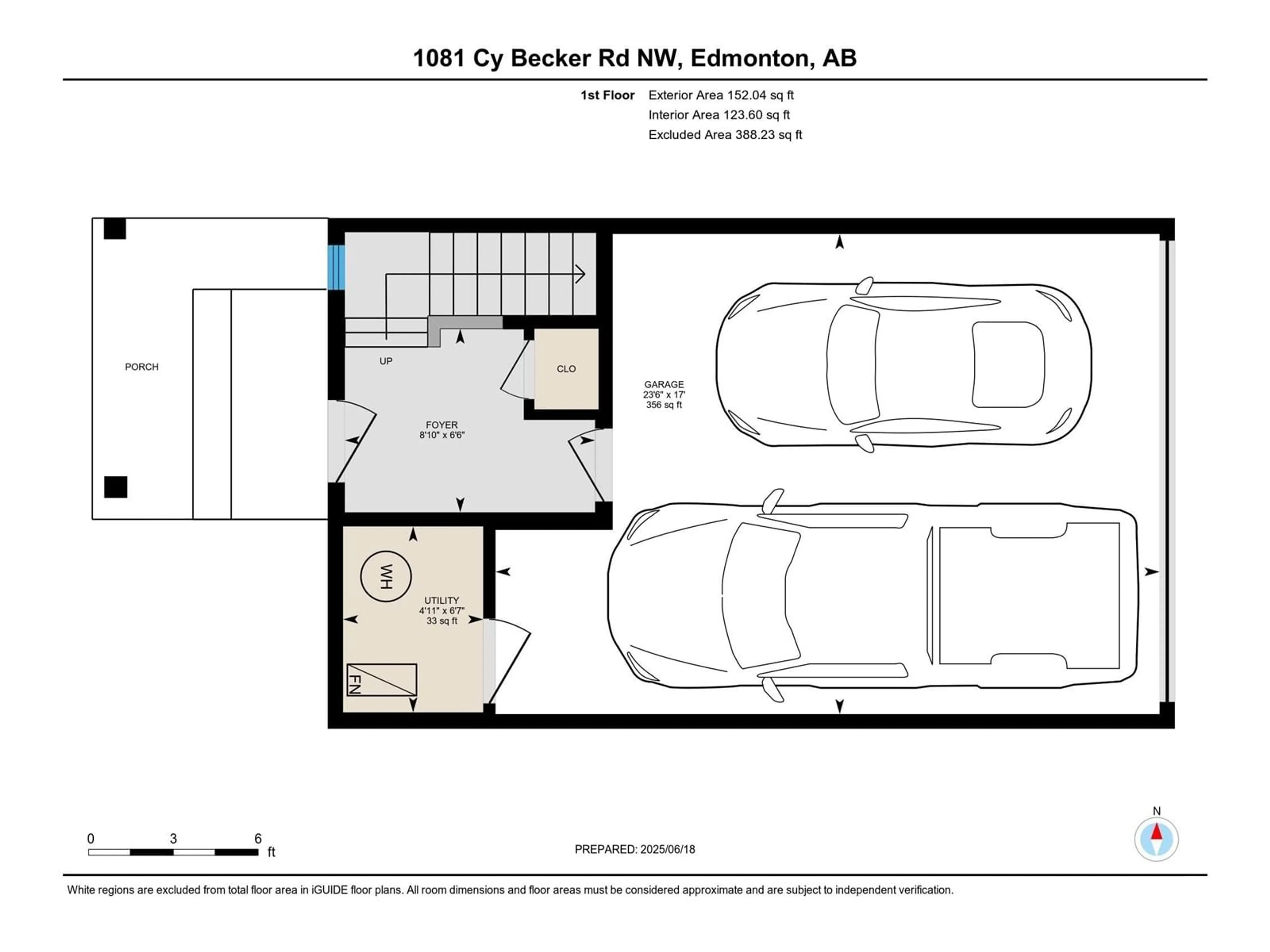 Floor plan for 1081 CY BECKER RD, Edmonton Alberta T5Y4B7