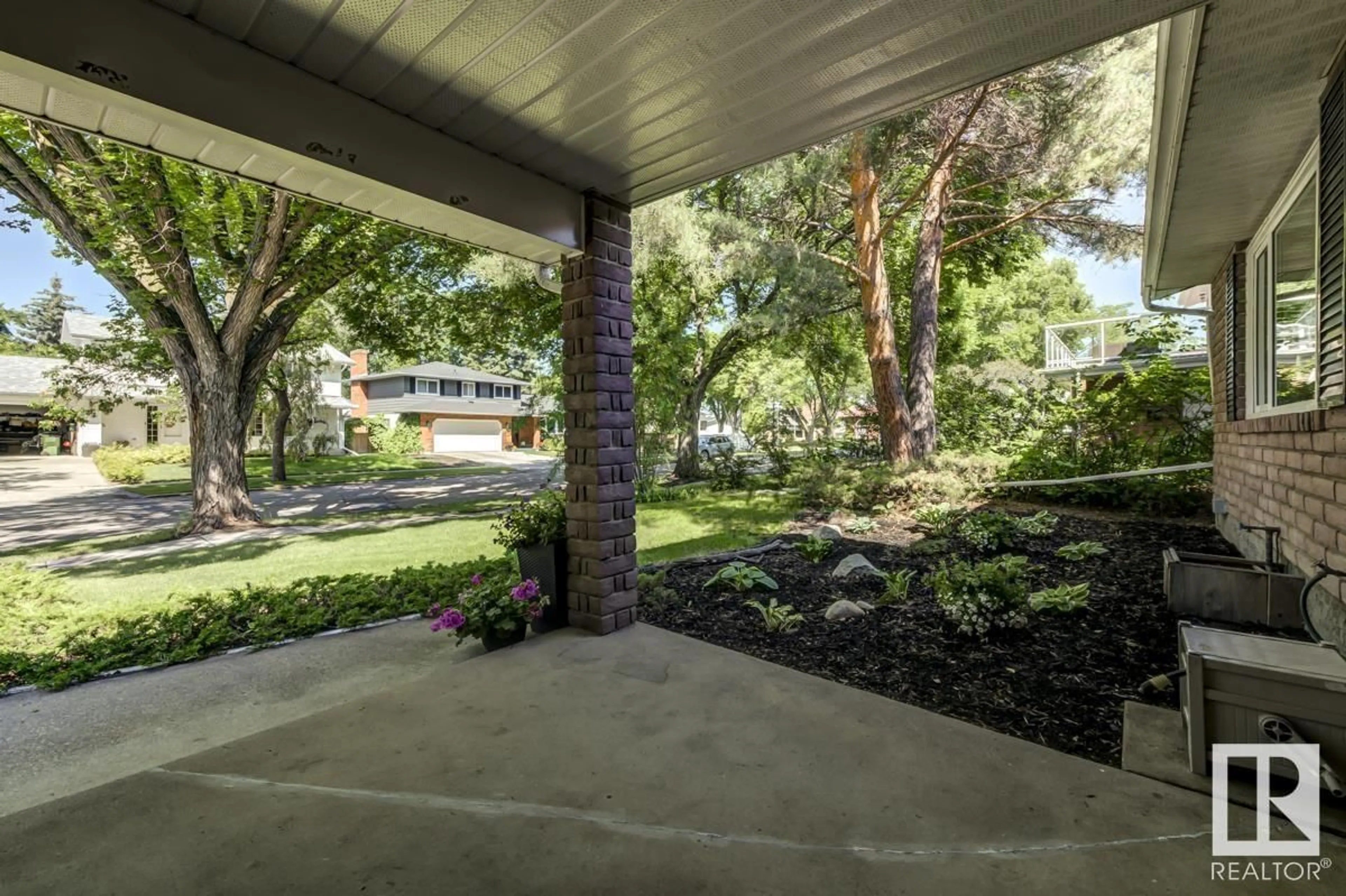 Patio, street for NW - 7719 157 ST, Edmonton Alberta T5R2A1