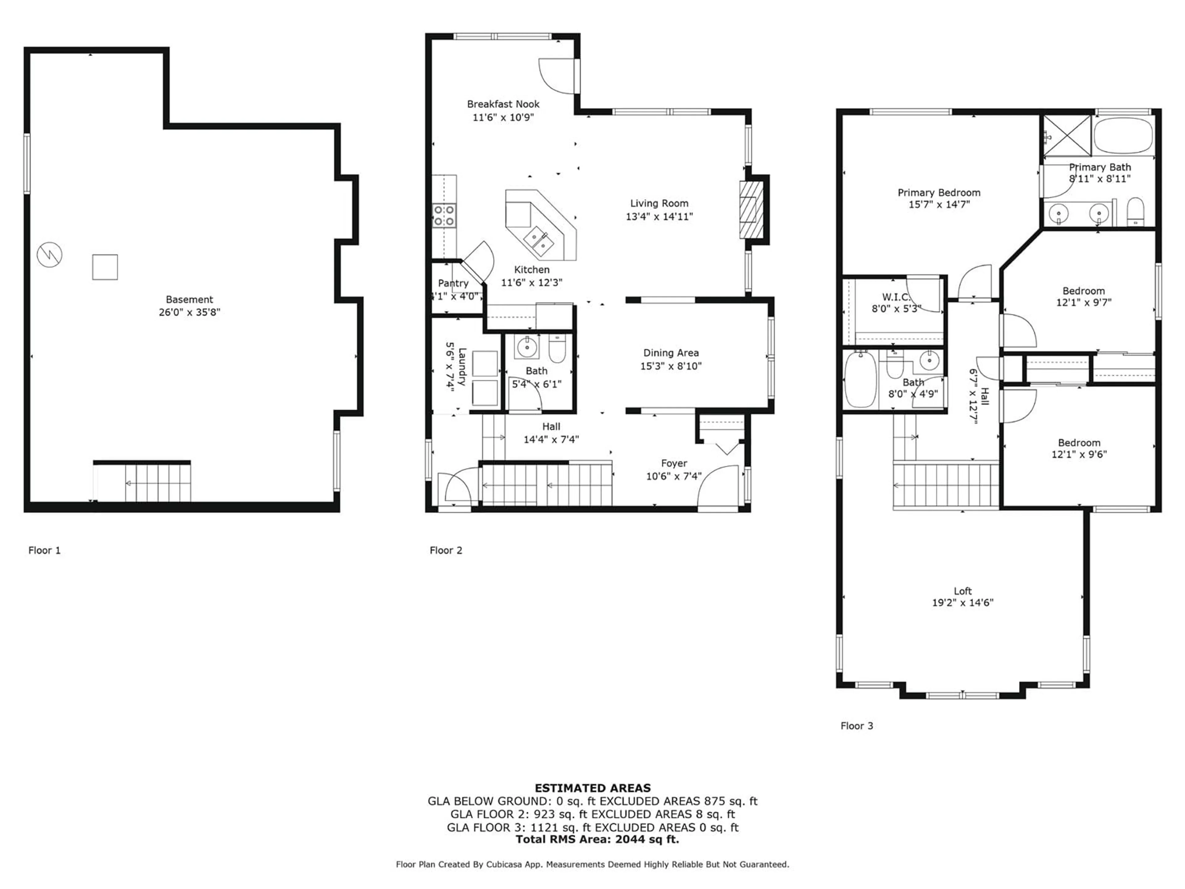 Floor plan for 1206 37 AV, Edmonton Alberta T6T0J5
