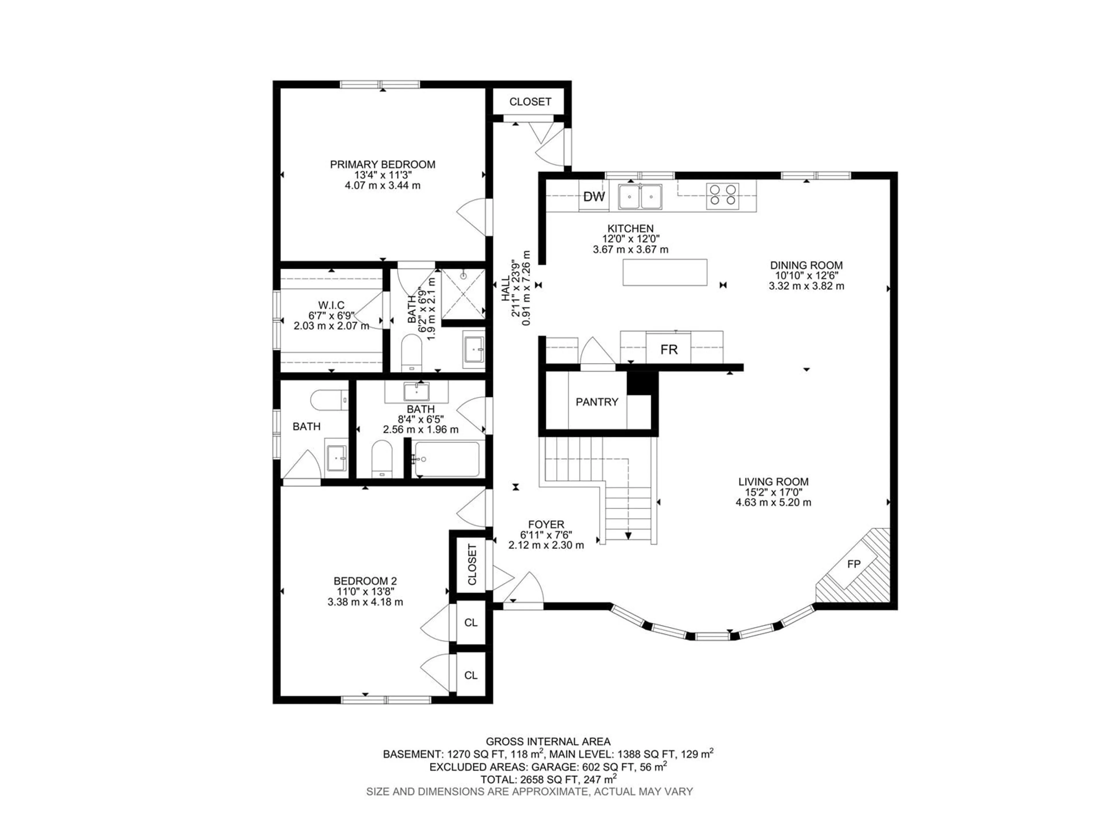 Floor plan for 25 WEDGEWOOD AV, Spruce Grove Alberta T7X1M6