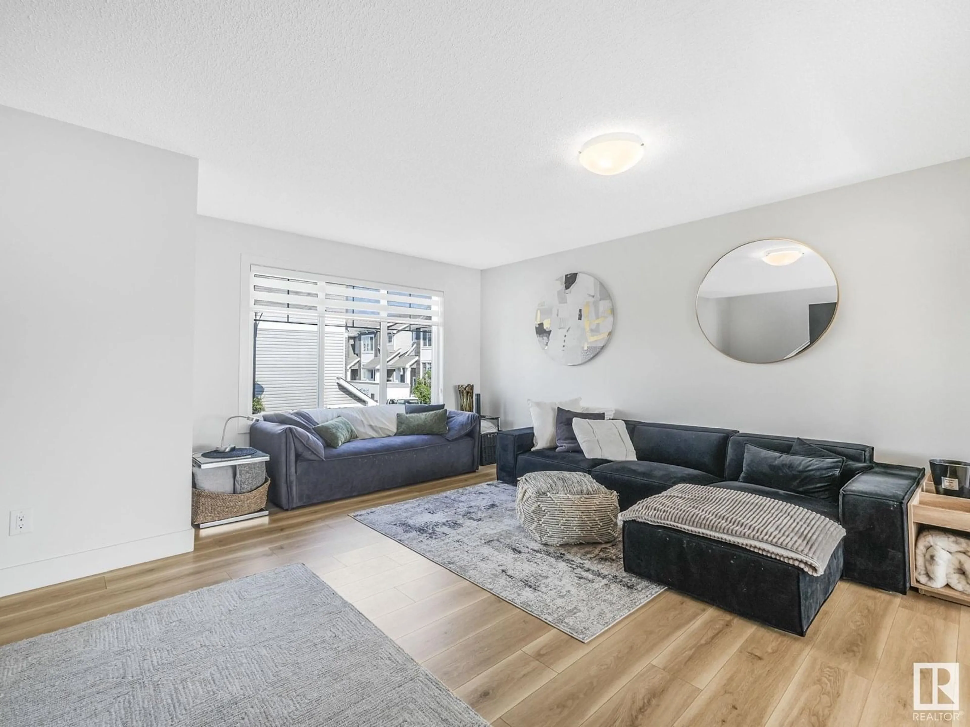 Living room with furniture, unknown for #40 - 1391 STARLING DR, Edmonton Alberta T5S0L3
