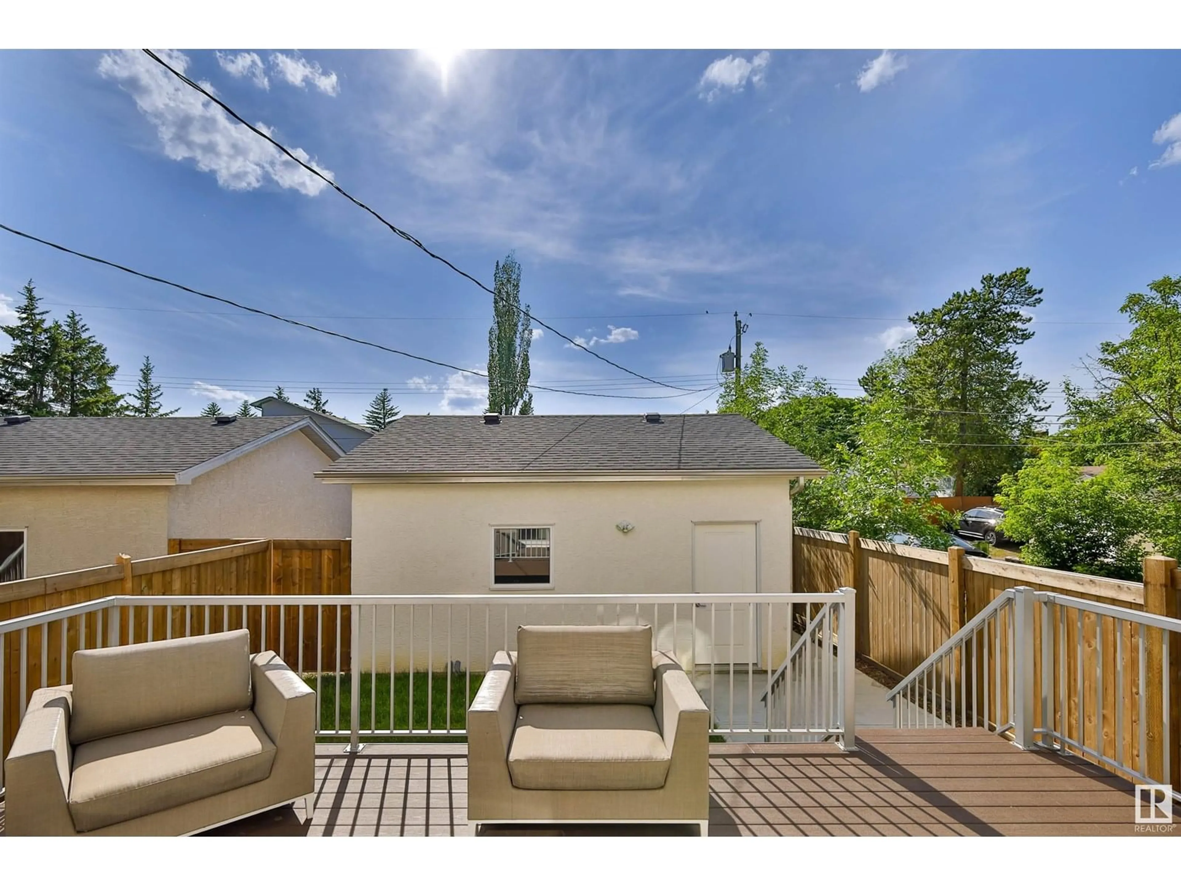Patio, street for 8422 117 ST, Edmonton Alberta T6G1R4