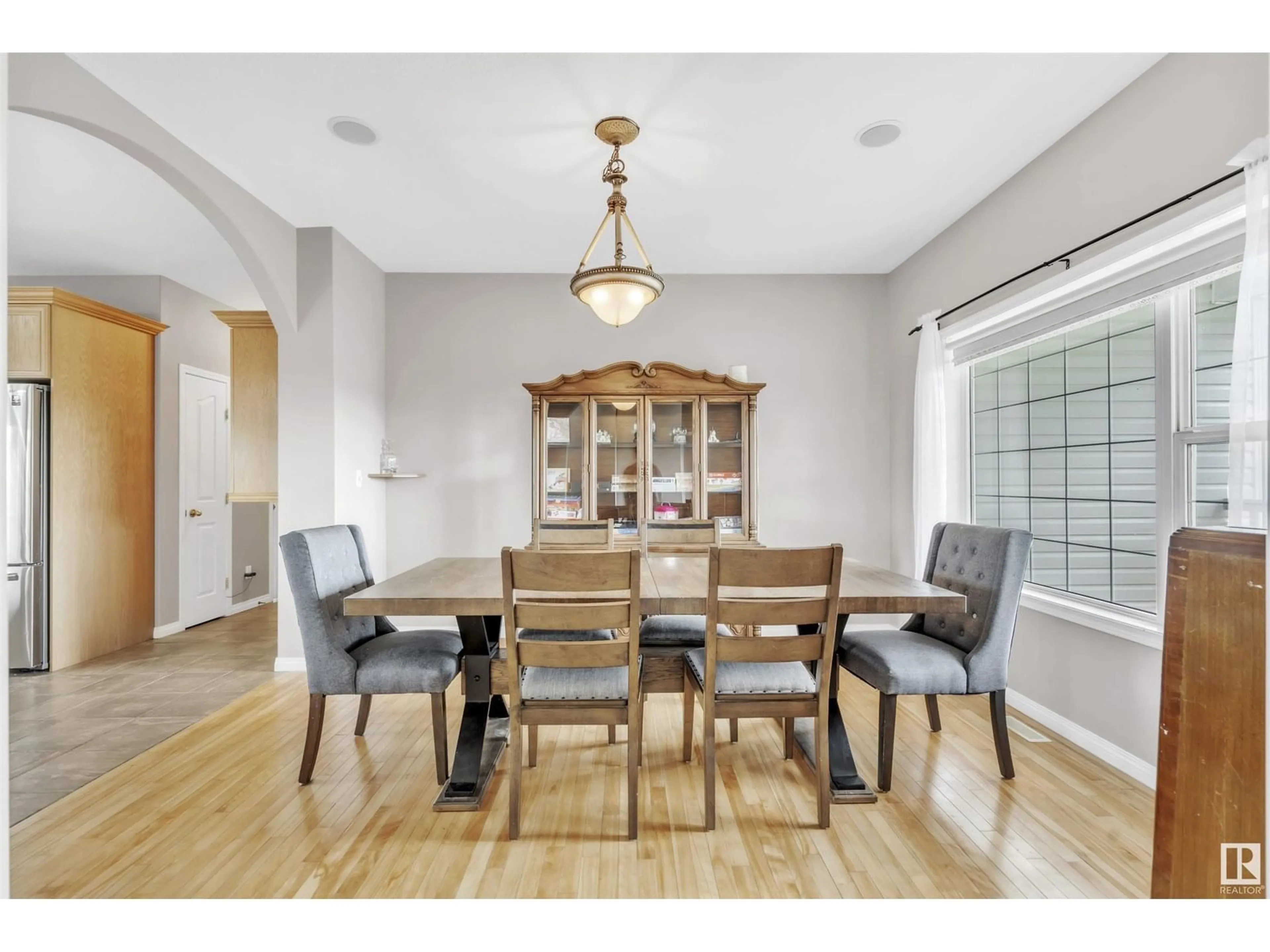 Dining room, wood/laminate floor for 42310 TWP 632, Rural Bonnyville M.D. Alberta T9M1P2