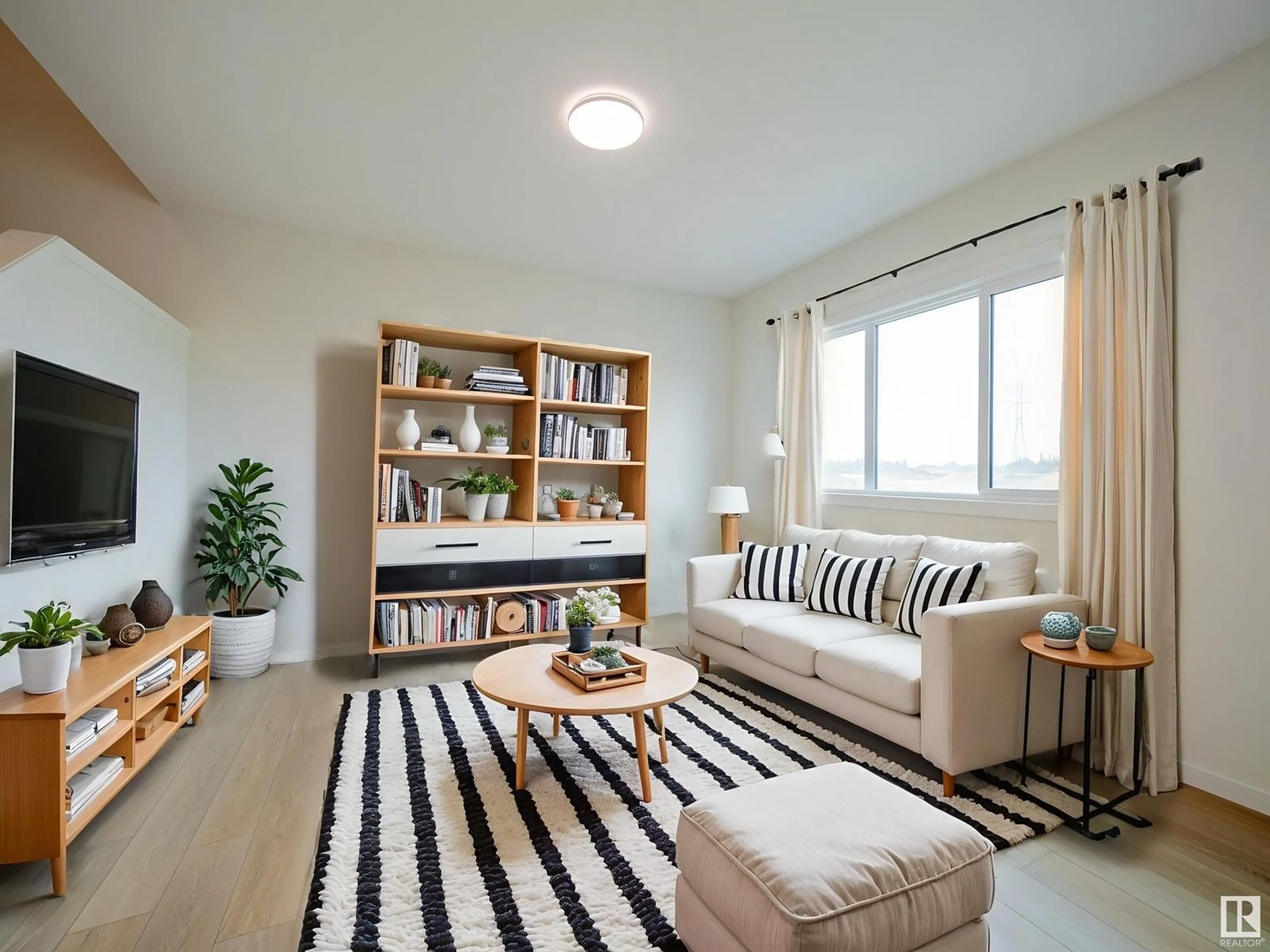 Living room with furniture, unknown for NW - 2511 211 ST, Edmonton Alberta T6M3H1