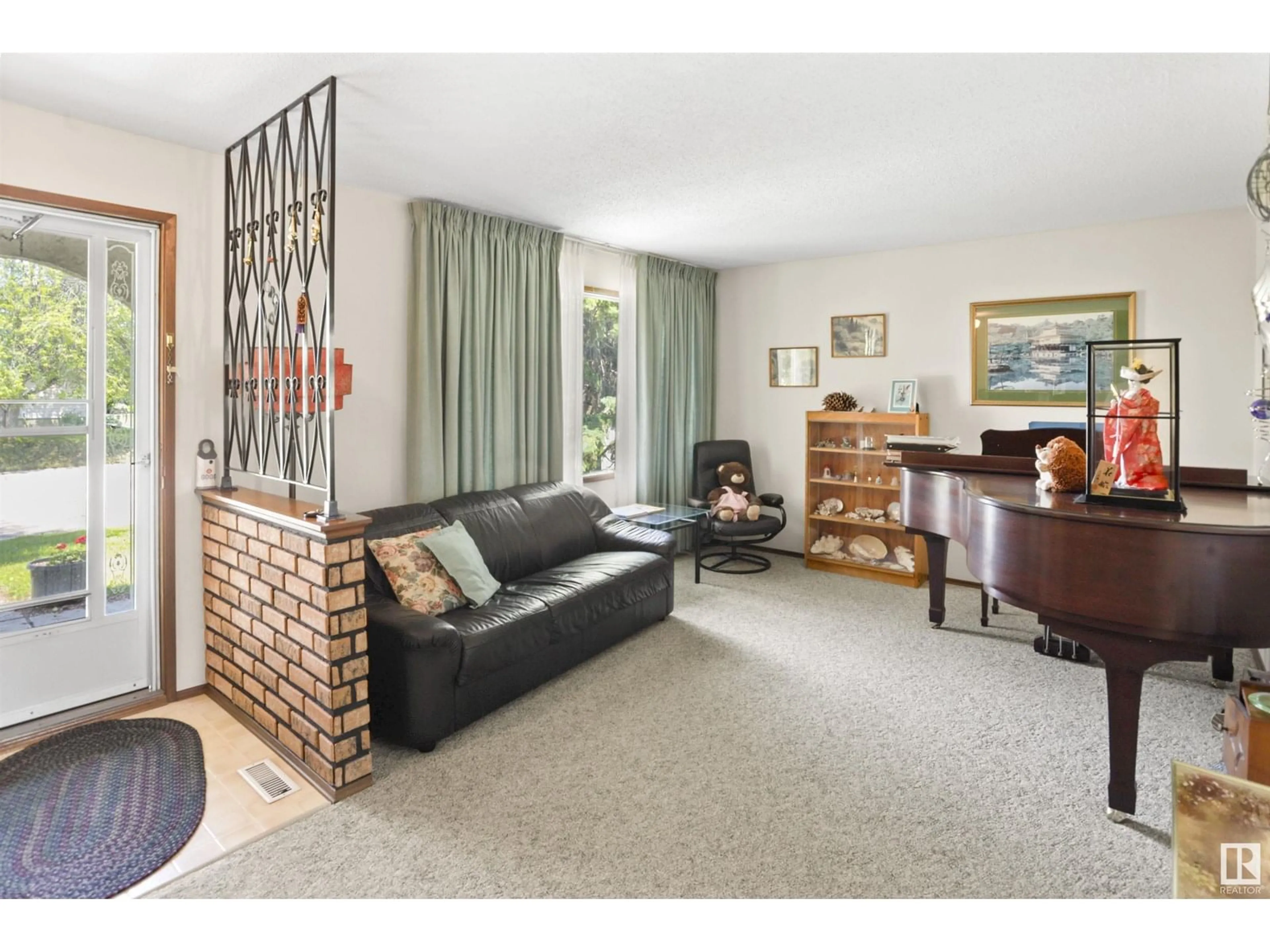 Living room with furniture, unknown for 23 BLACKSTONE CR, Devon Alberta T9G1N1