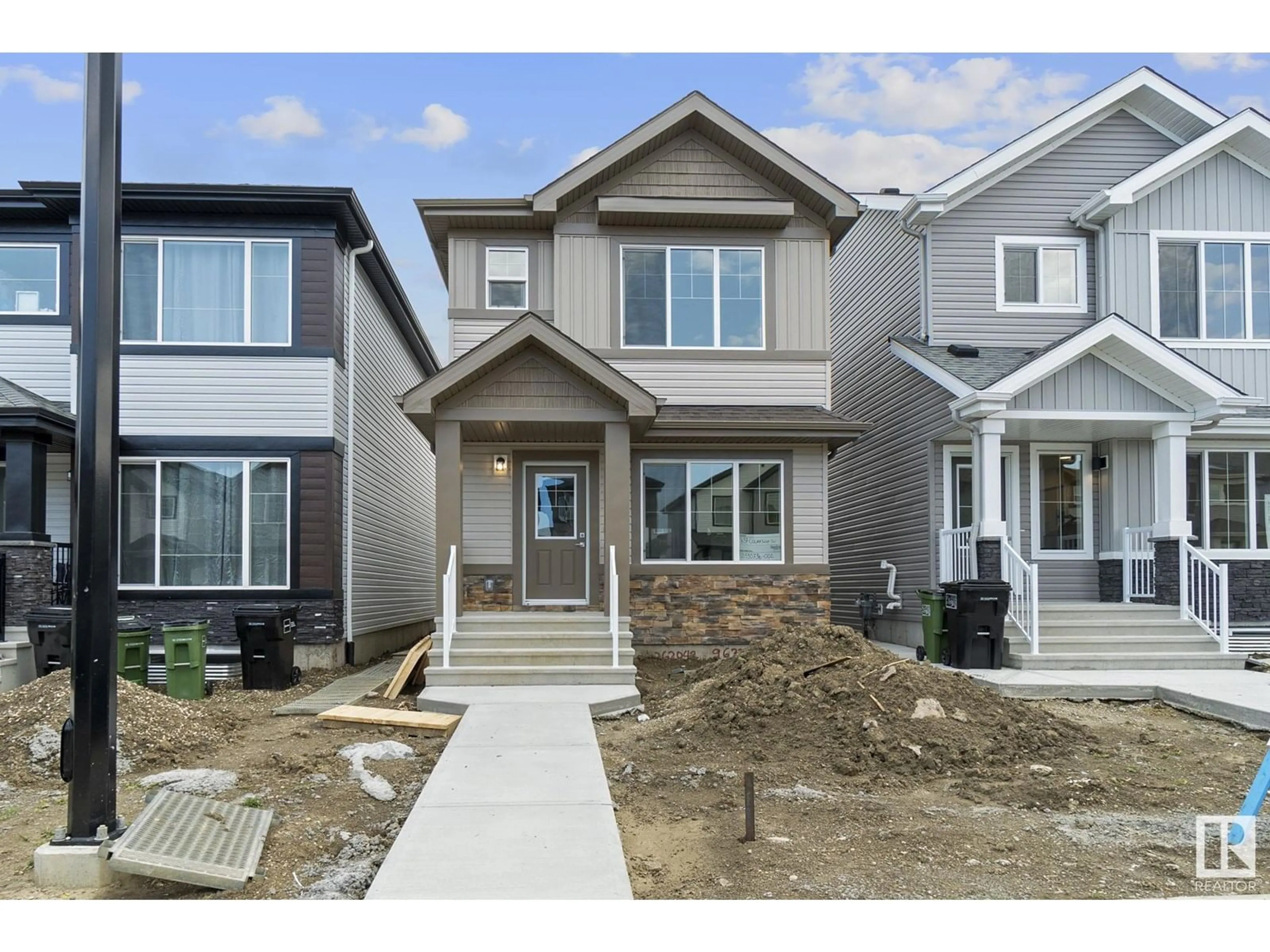 Home with brick exterior material, street for 9637 COLAK LI, Edmonton Alberta T6W5M5