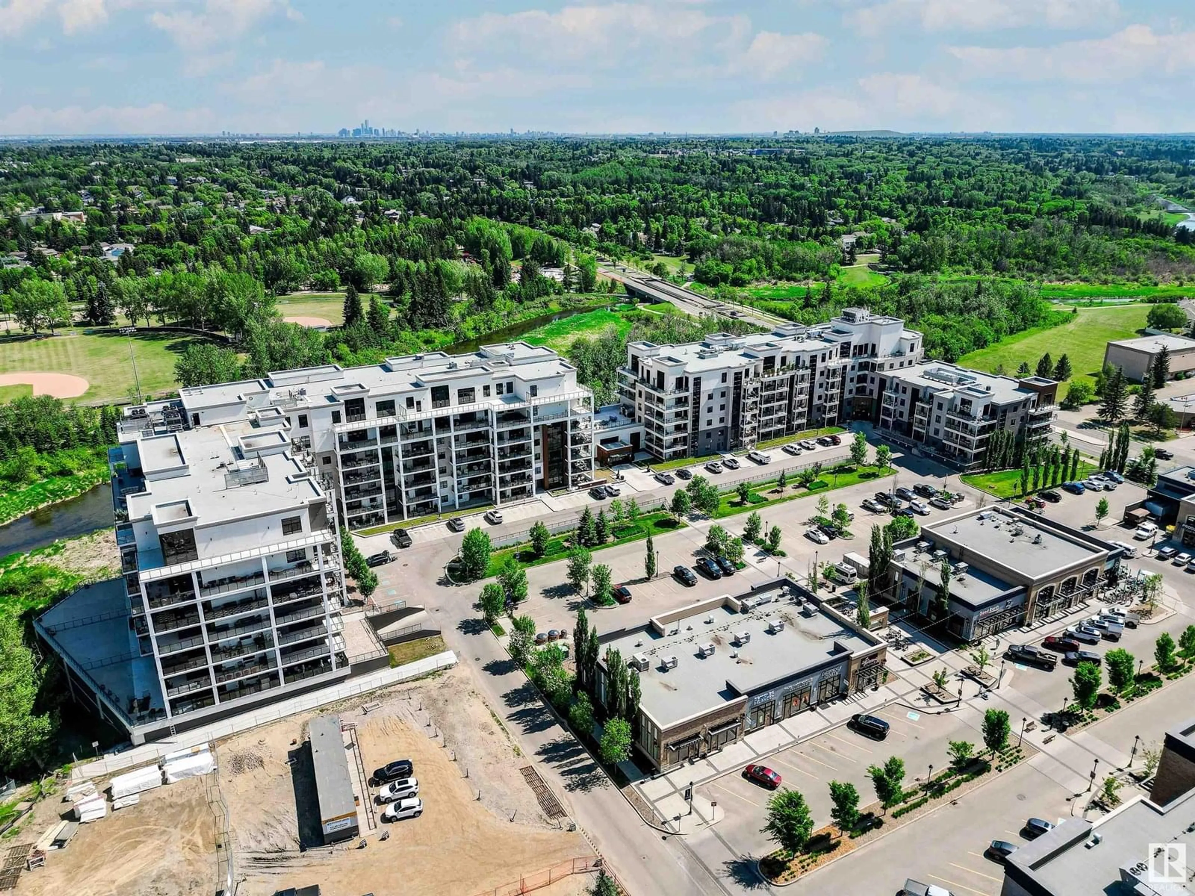 A pic from outside/outdoor area/front of a property/back of a property/a pic from drone, unknown for #503 - 200 BELLEROSE DR, St. Albert Alberta T8N7P7
