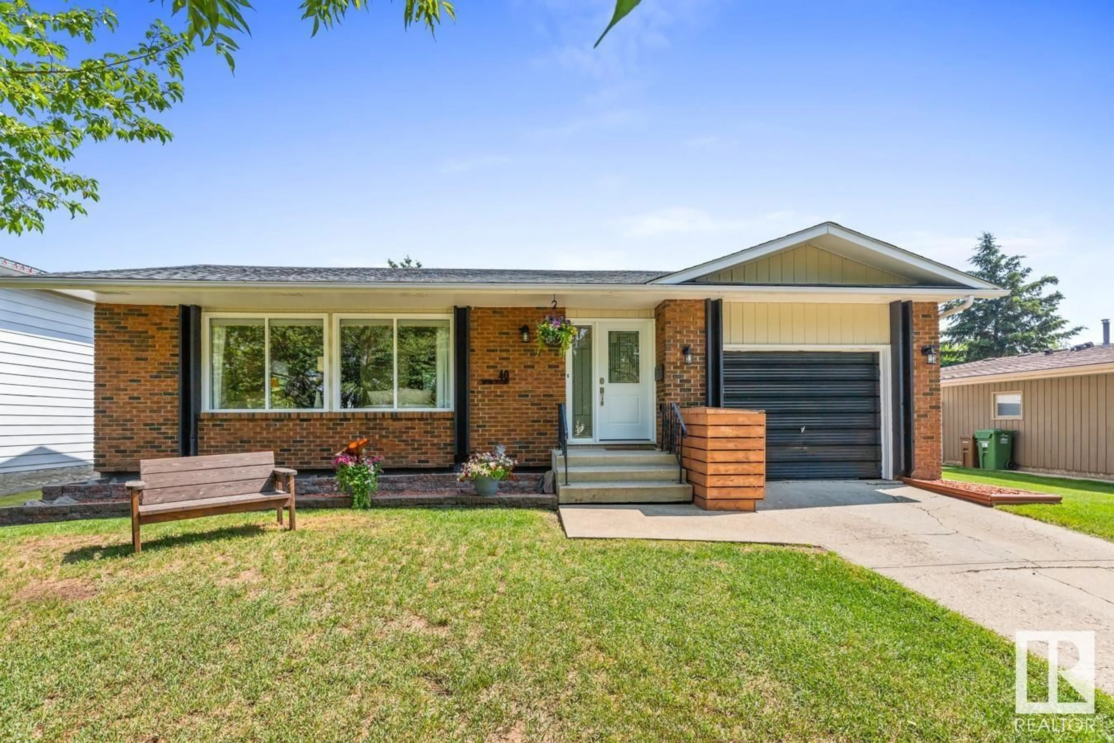 Home with brick exterior material, street for 40 AUSTIN CR, St. Albert Alberta T8N3B5