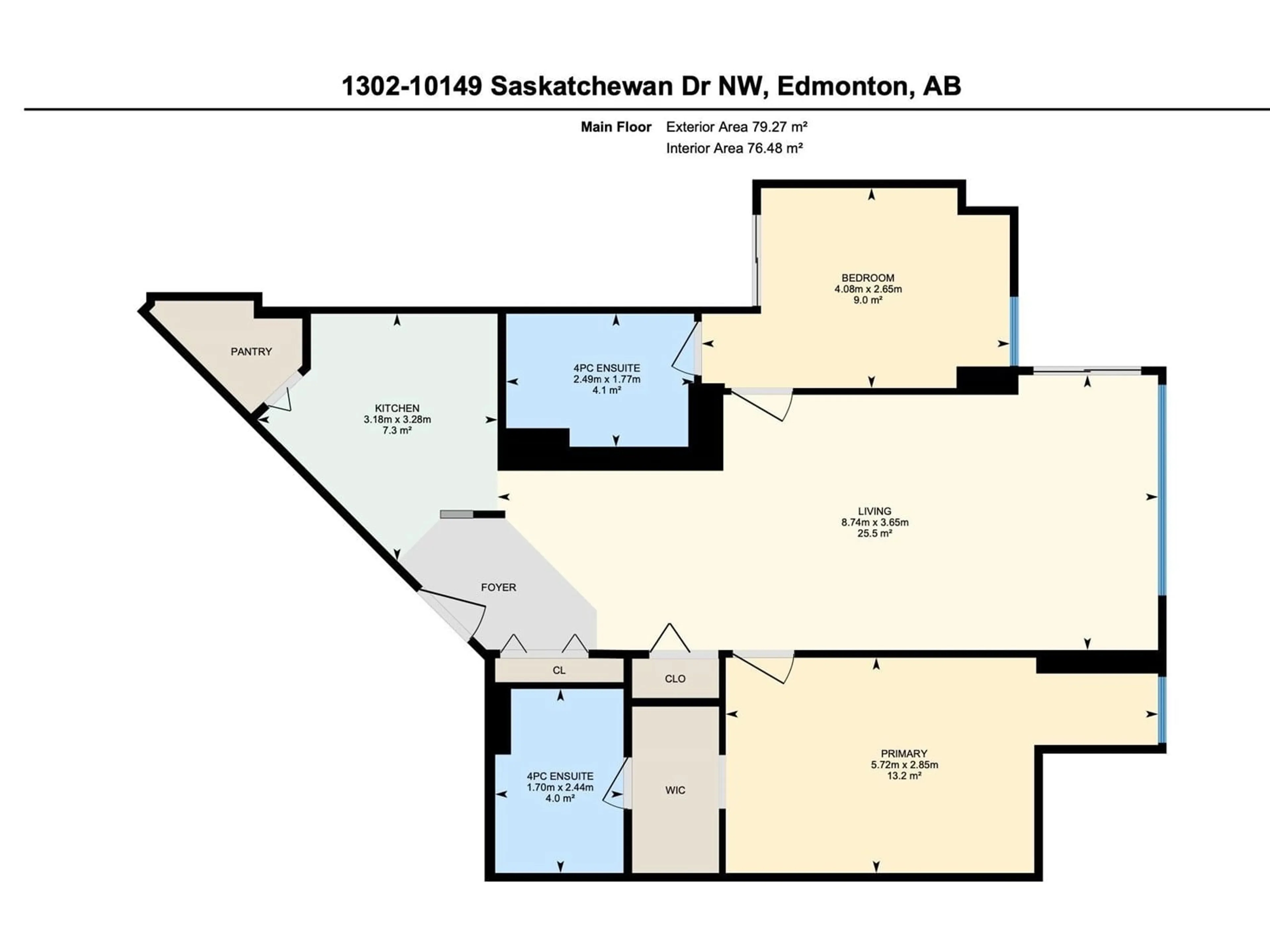 Floor plan for 1302 SASKATCHEWAN DR, Edmonton Alberta T6E6B6