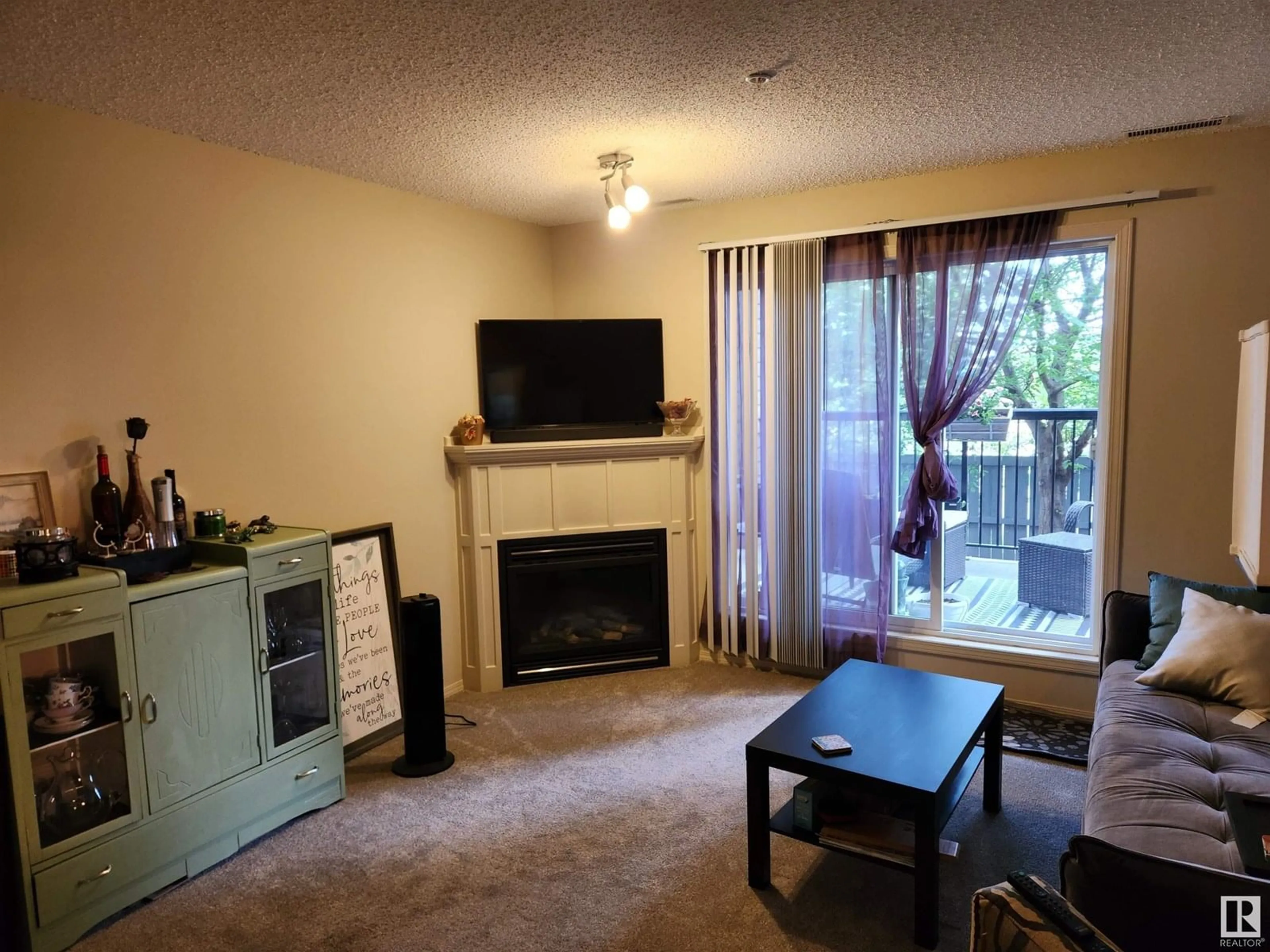 Living room with furniture, unknown for #123 - 2098 BLACKMUD CREEK DR, Edmonton Alberta T6W1T7