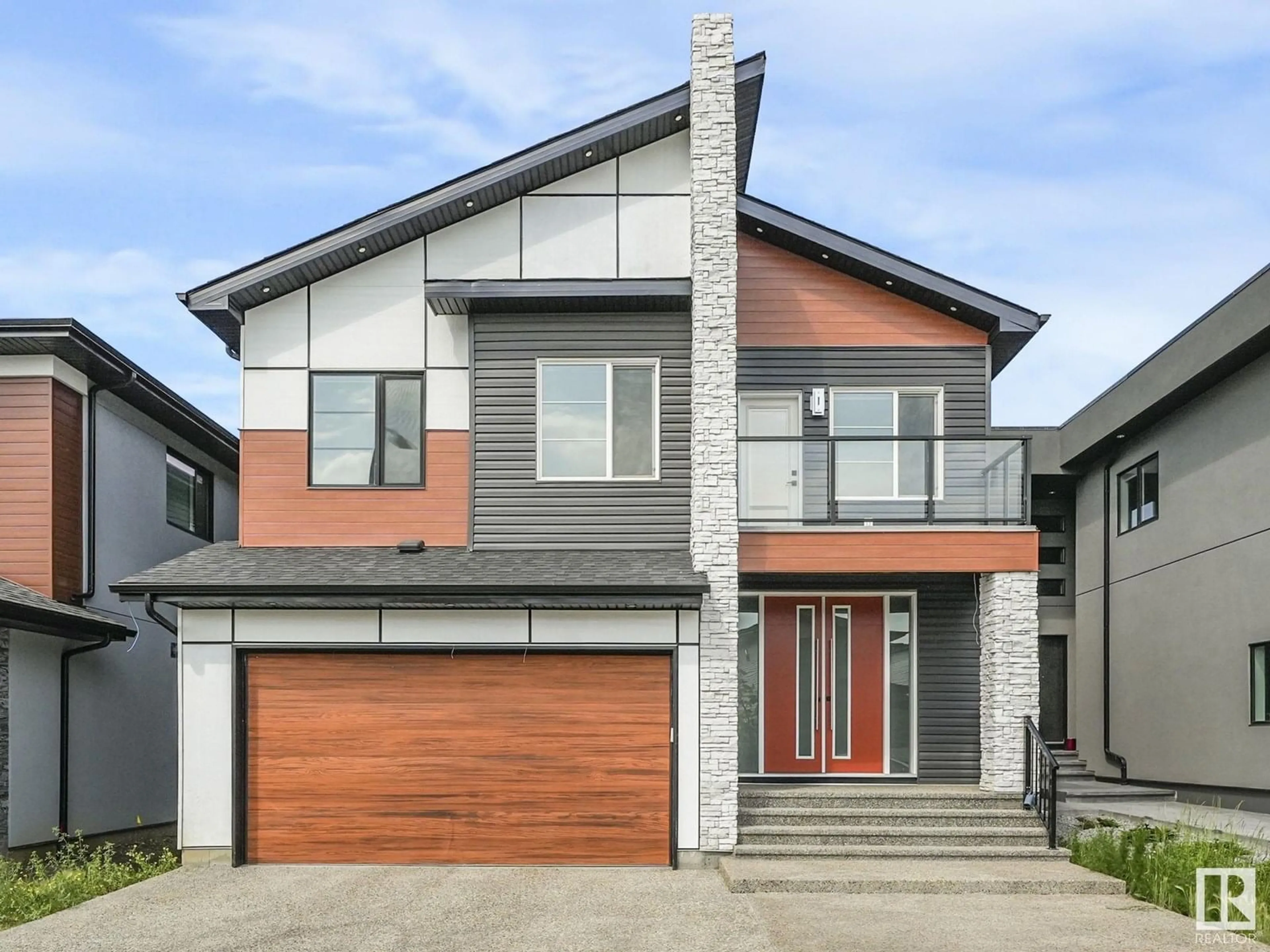 Home with brick exterior material, street for 202 FRASER WY, Edmonton Alberta T5L4C1