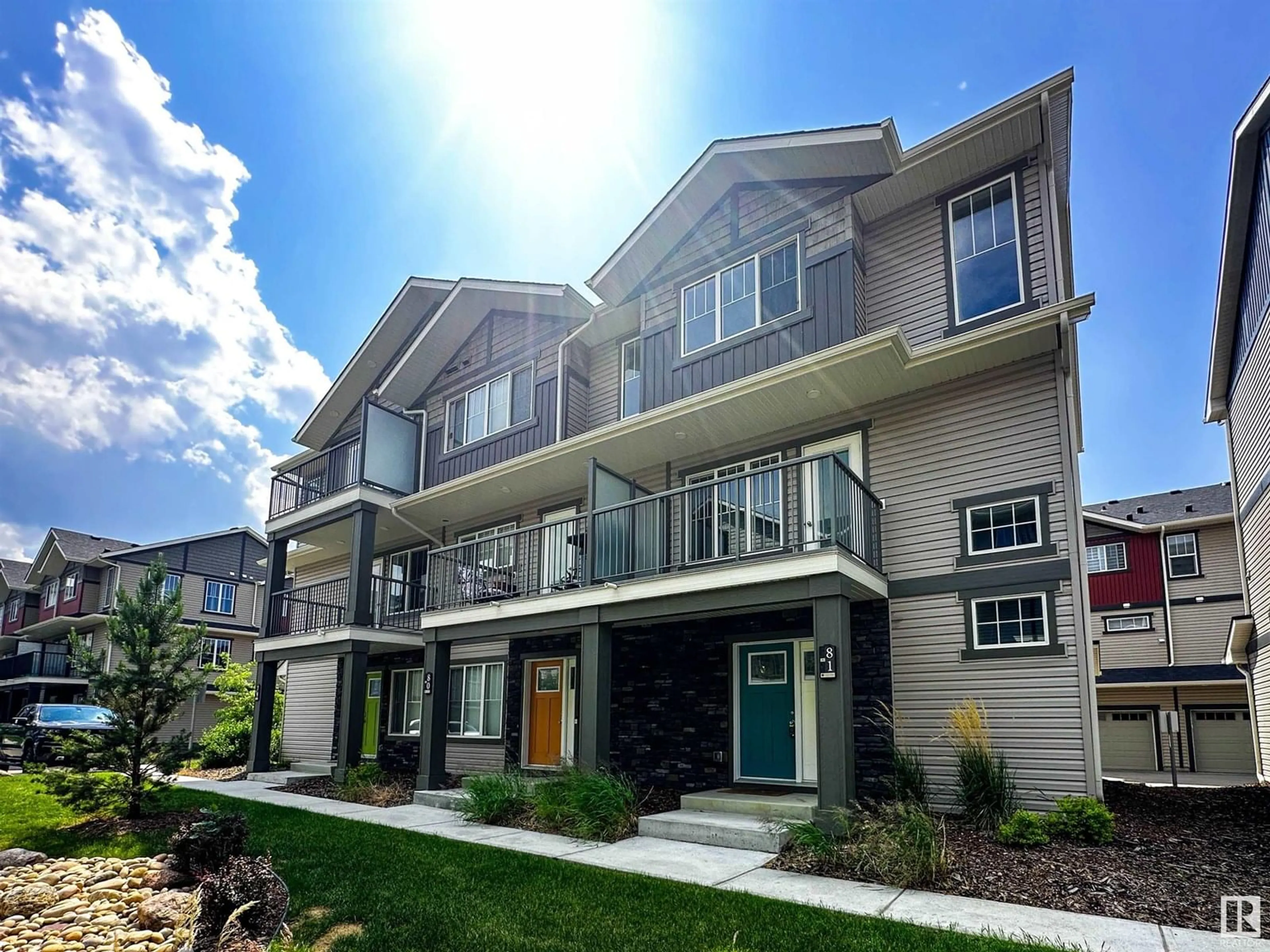 Home with vinyl exterior material, unknown for #81 - 12815 CUMBERLAND RD, Edmonton Alberta T6V0M2