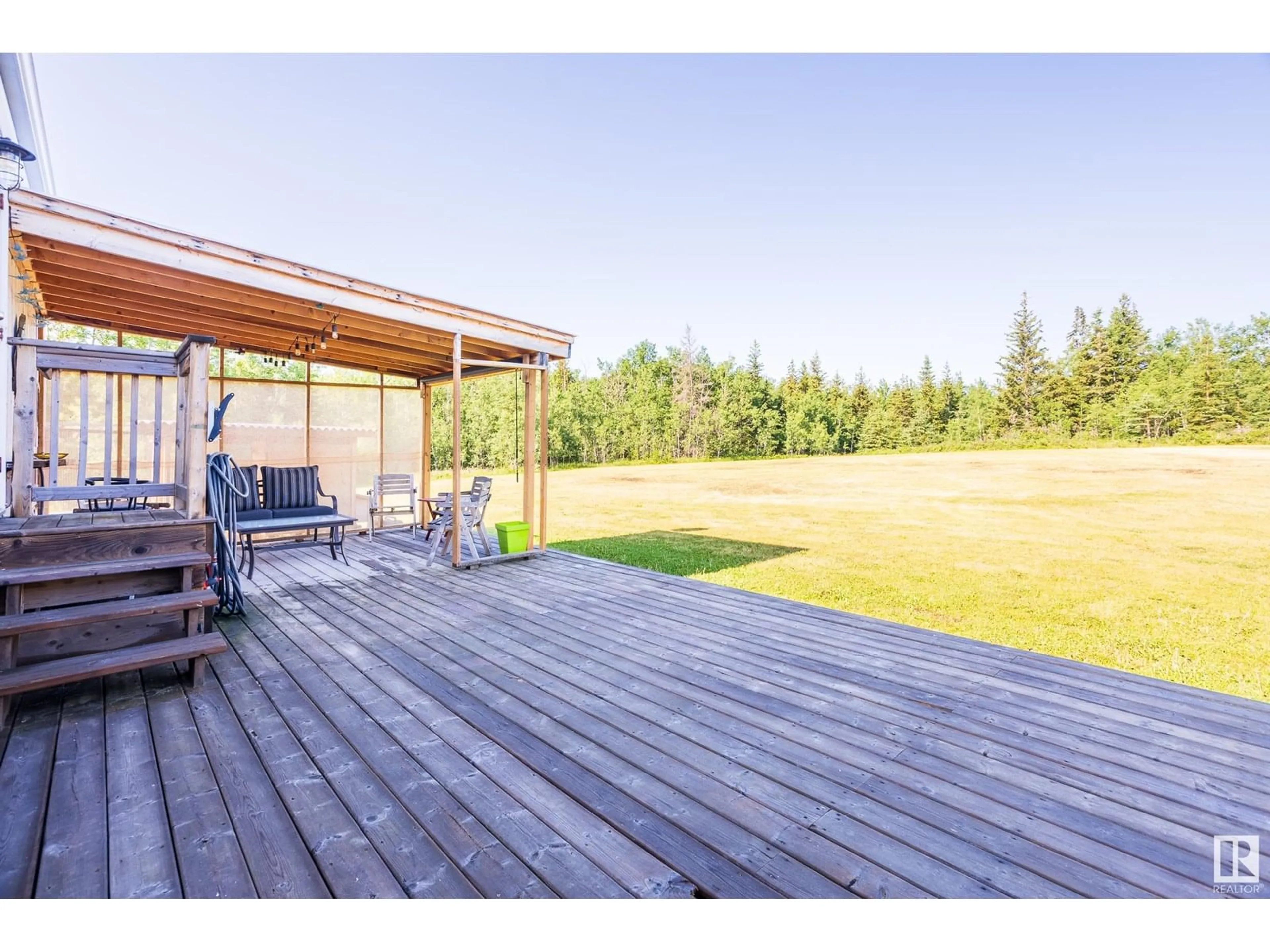 Patio, water/lake/river/ocean view for 56008 RGE ROAD 20A, Rural Lac Ste. Anne County Alberta T0E1V0