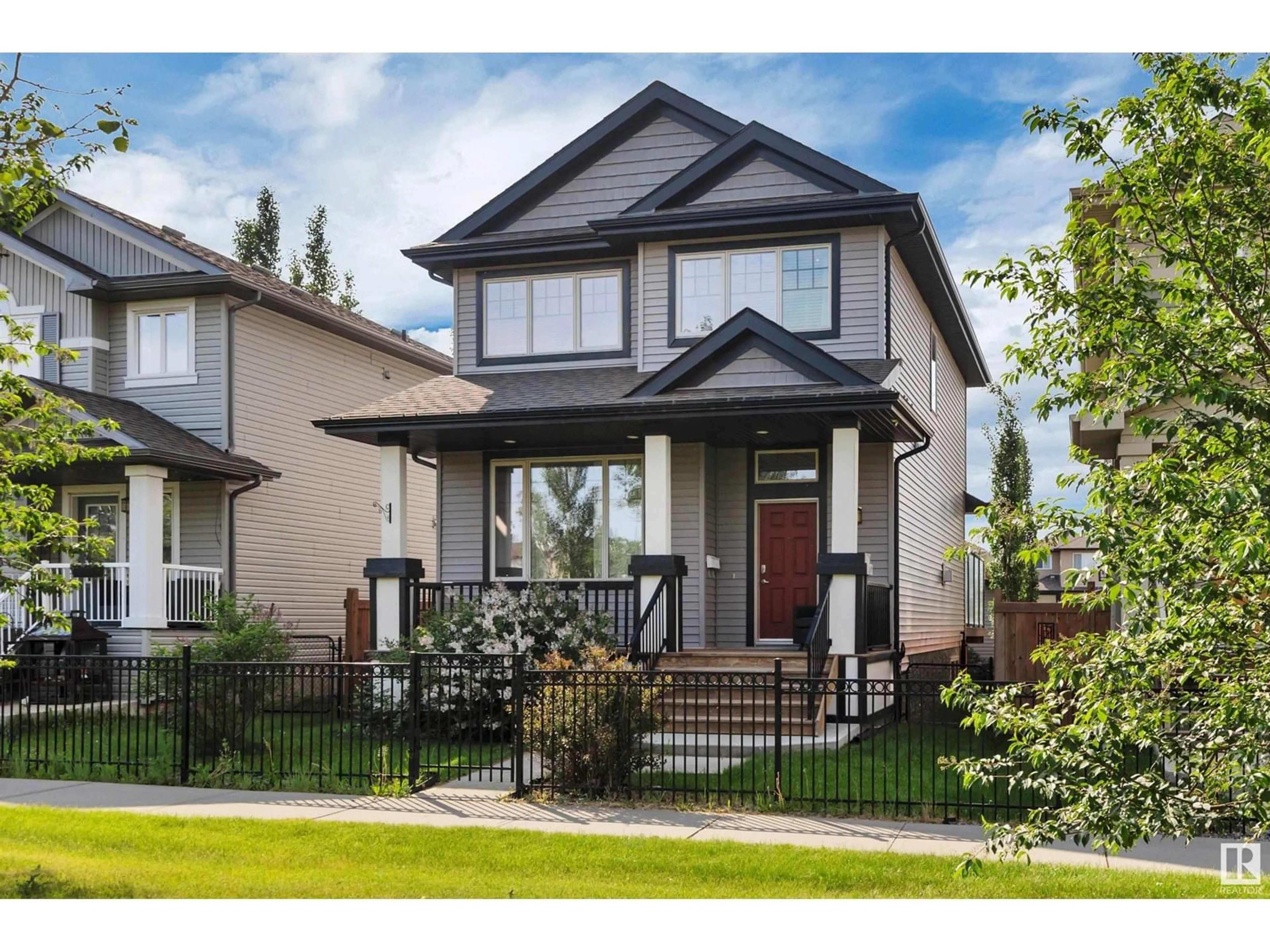 Home with vinyl exterior material, street for 106 SUGAR LN, Leduc Alberta T9E0W4