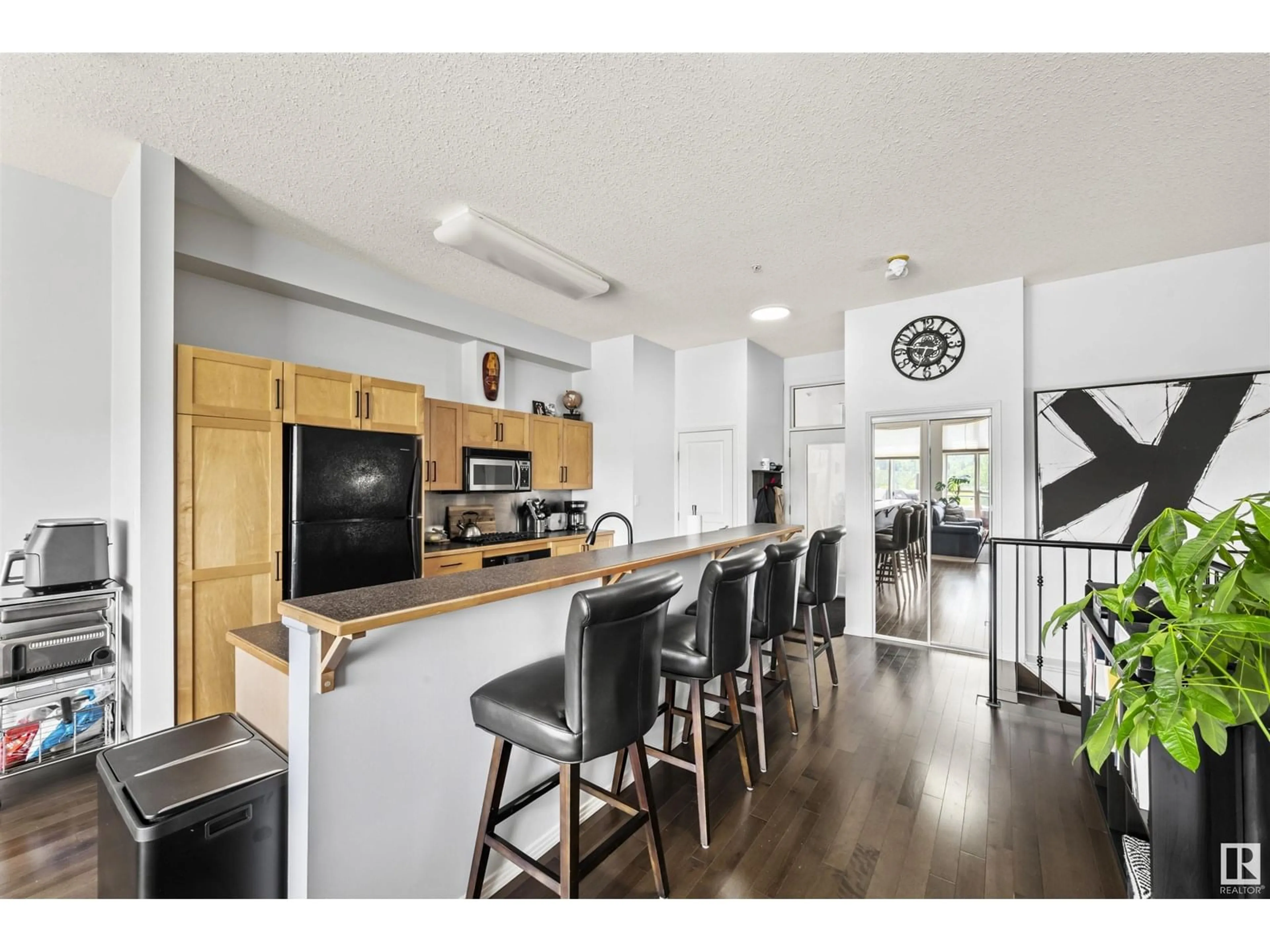 Open concept kitchen, unknown for #404 - 9804 101 ST, Edmonton Alberta T5K2X3