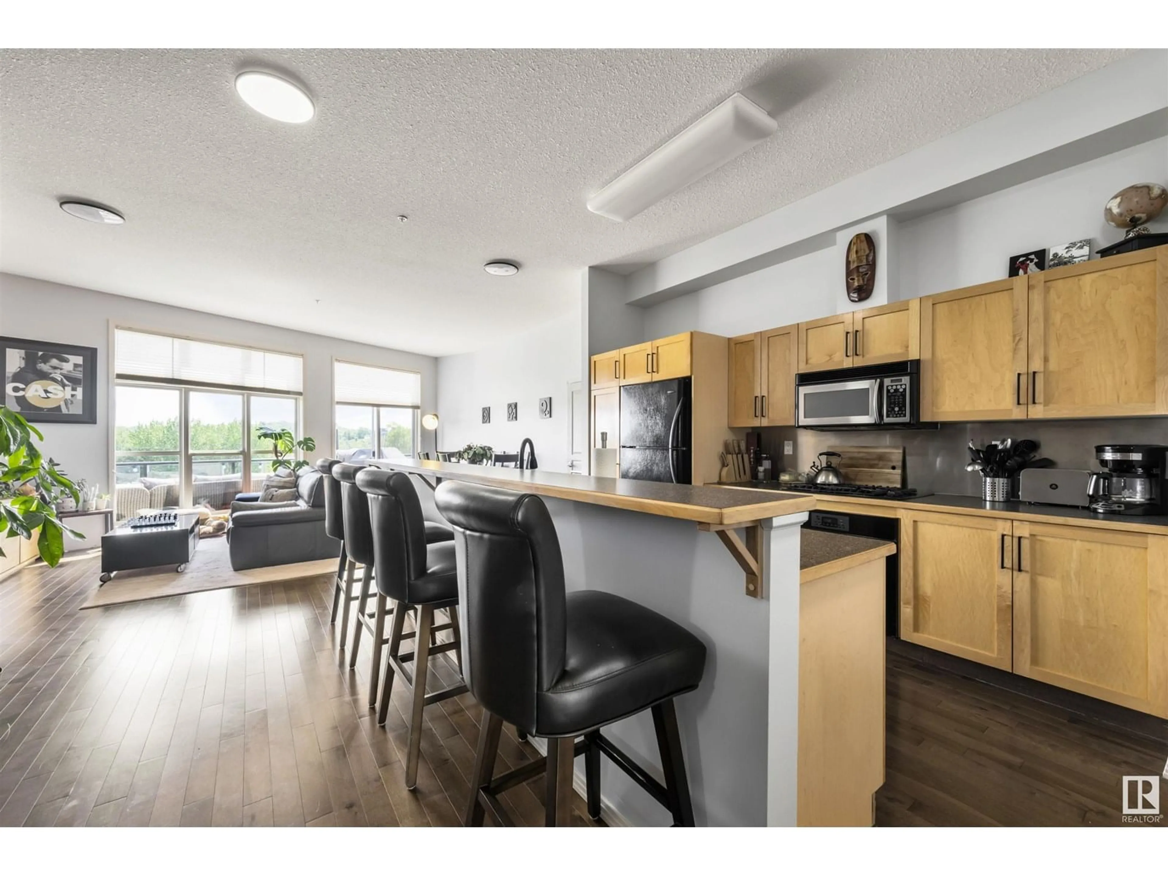 Open concept kitchen, unknown for #404 - 9804 101 ST, Edmonton Alberta T5K2X3