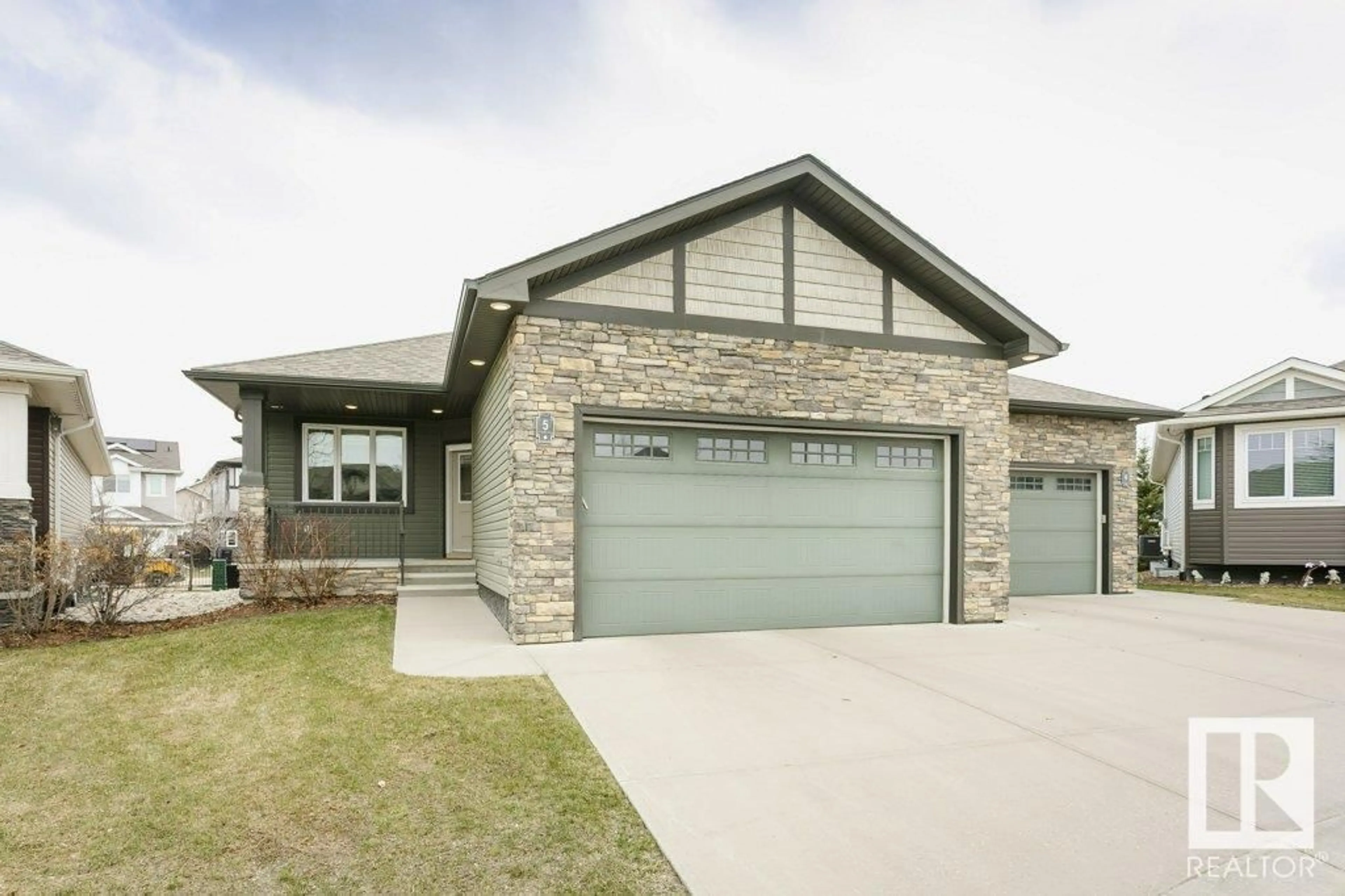 Home with brick exterior material, street for 5 - 7115 ARMOUR LINK LI, Edmonton Alberta T6W2V2