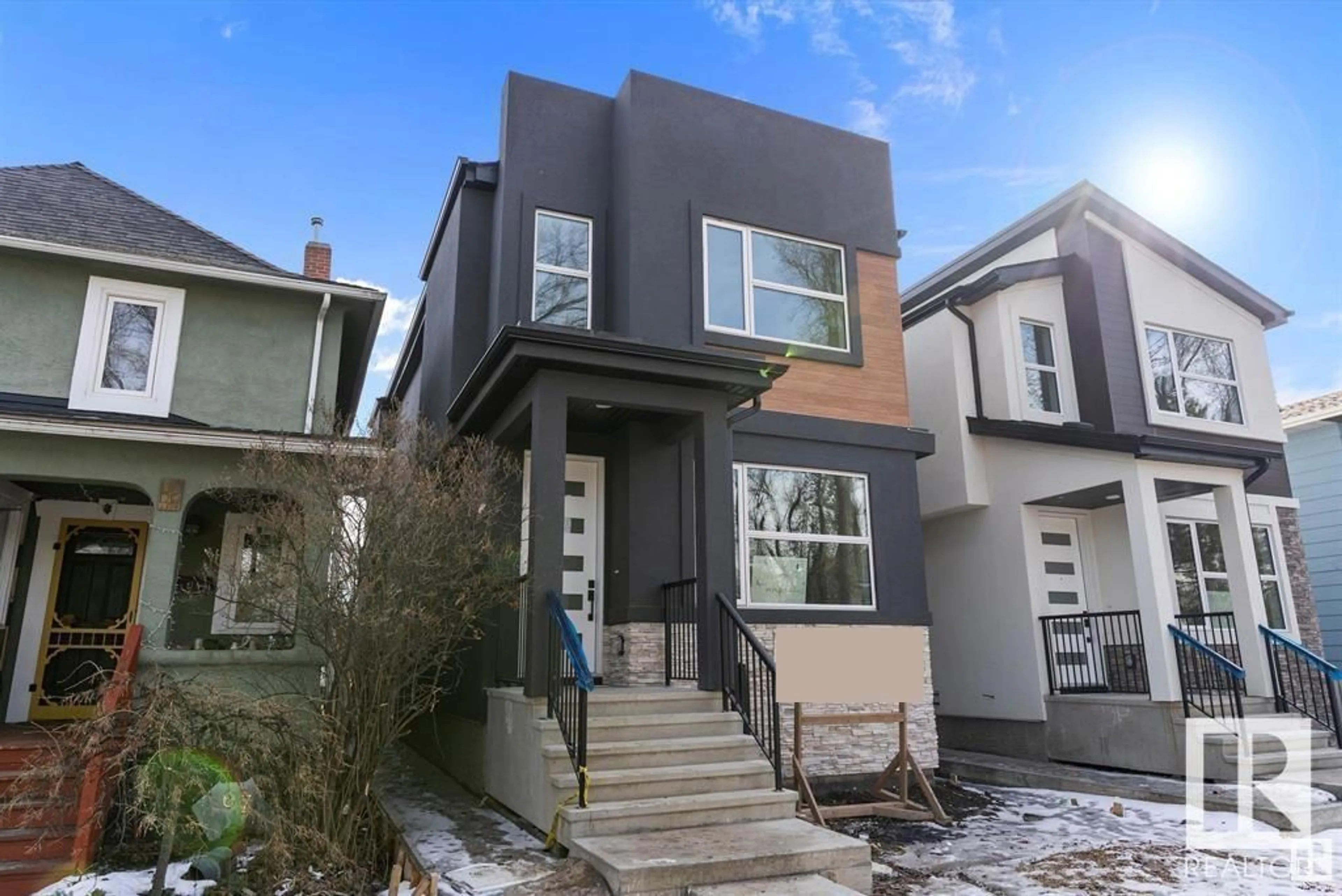 Home with brick exterior material, street for 10965 129 ST, Edmonton Alberta T5M0Y2