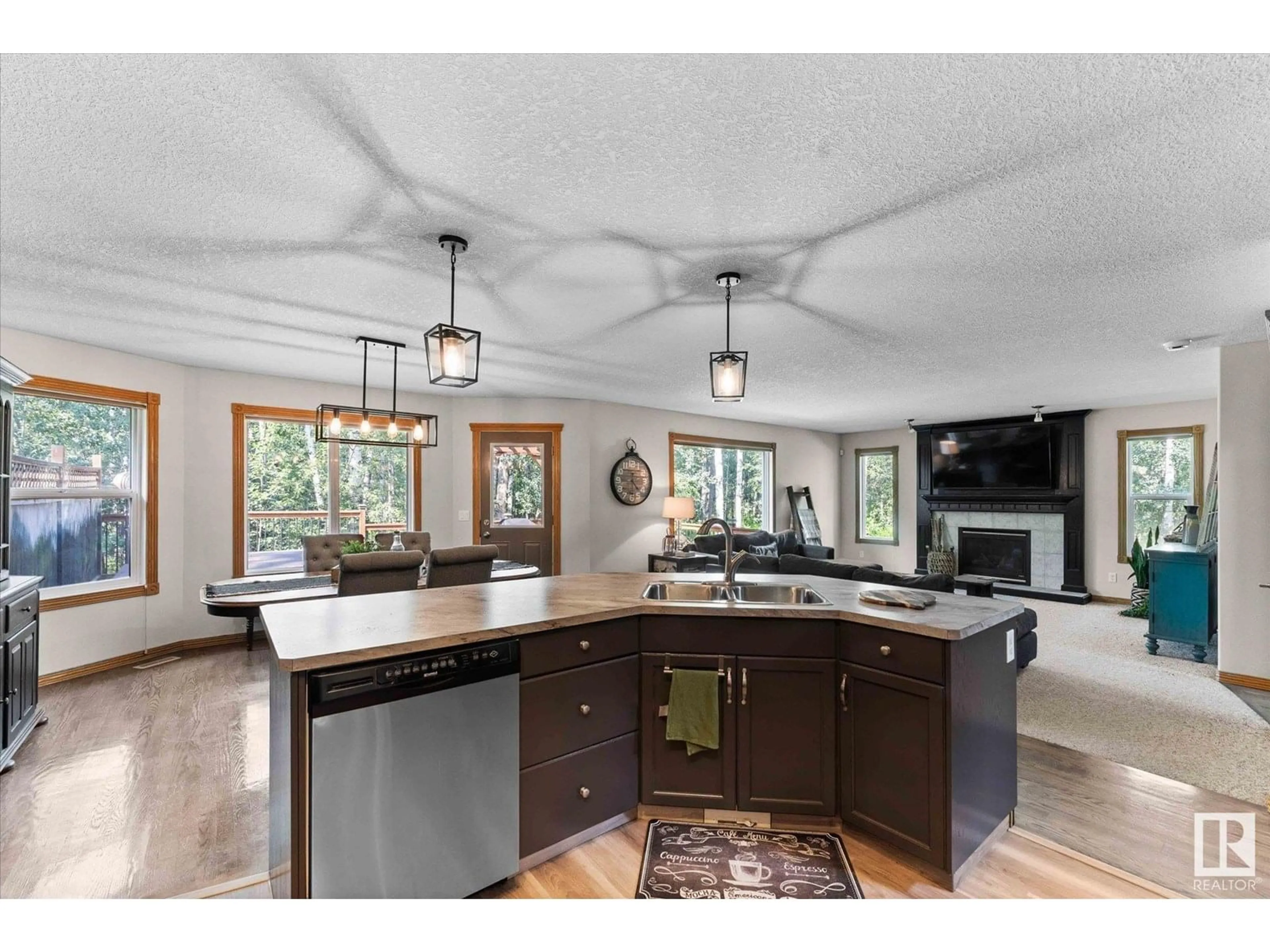 Open concept kitchen, unknown for 45 53522 RGE ROAD 272, Rural Parkland County Alberta T7X3N2