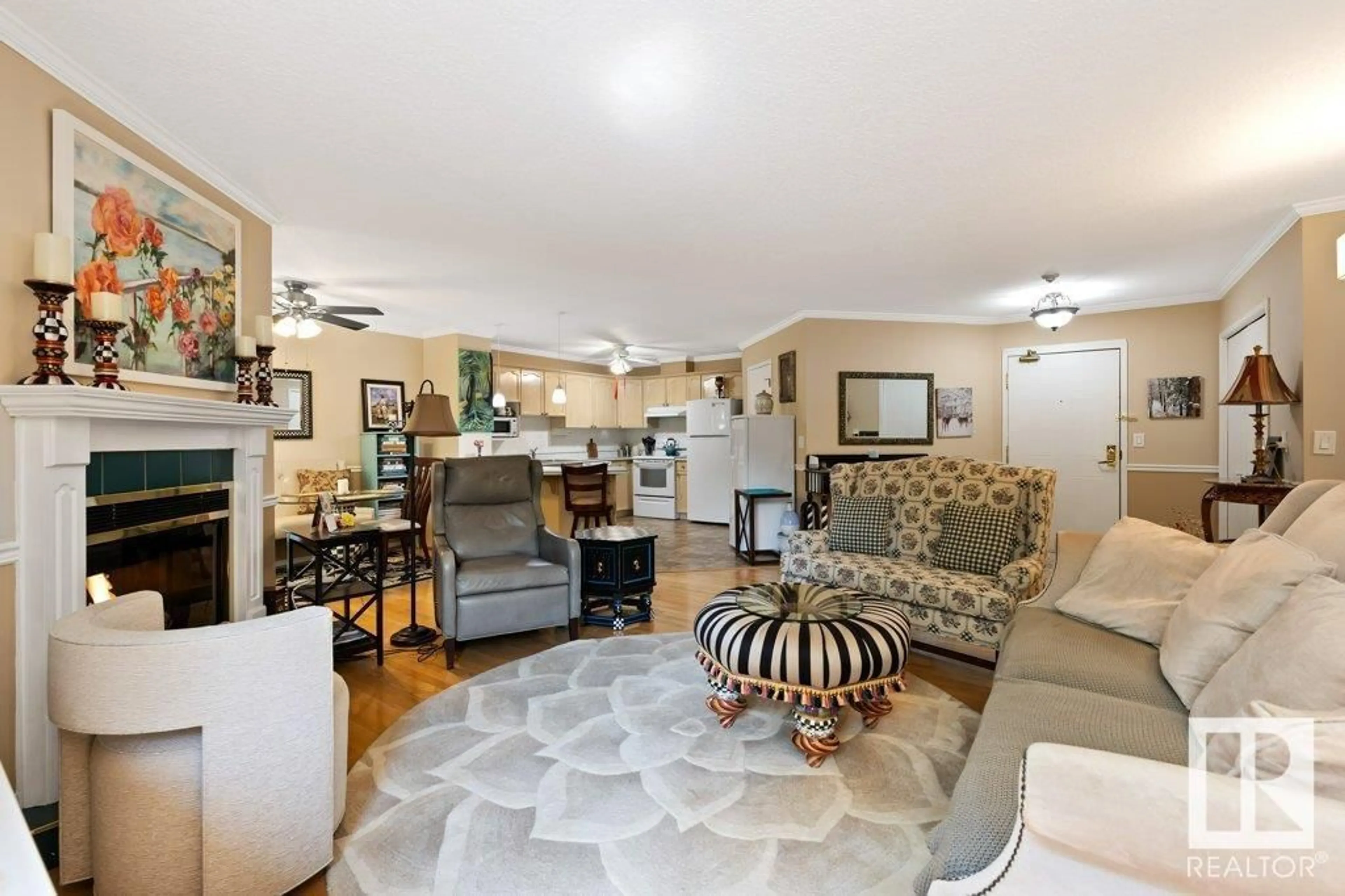 Living room with furniture, unknown for 3 - 203 PERRON ST, St. Albert Alberta T8N5Z5