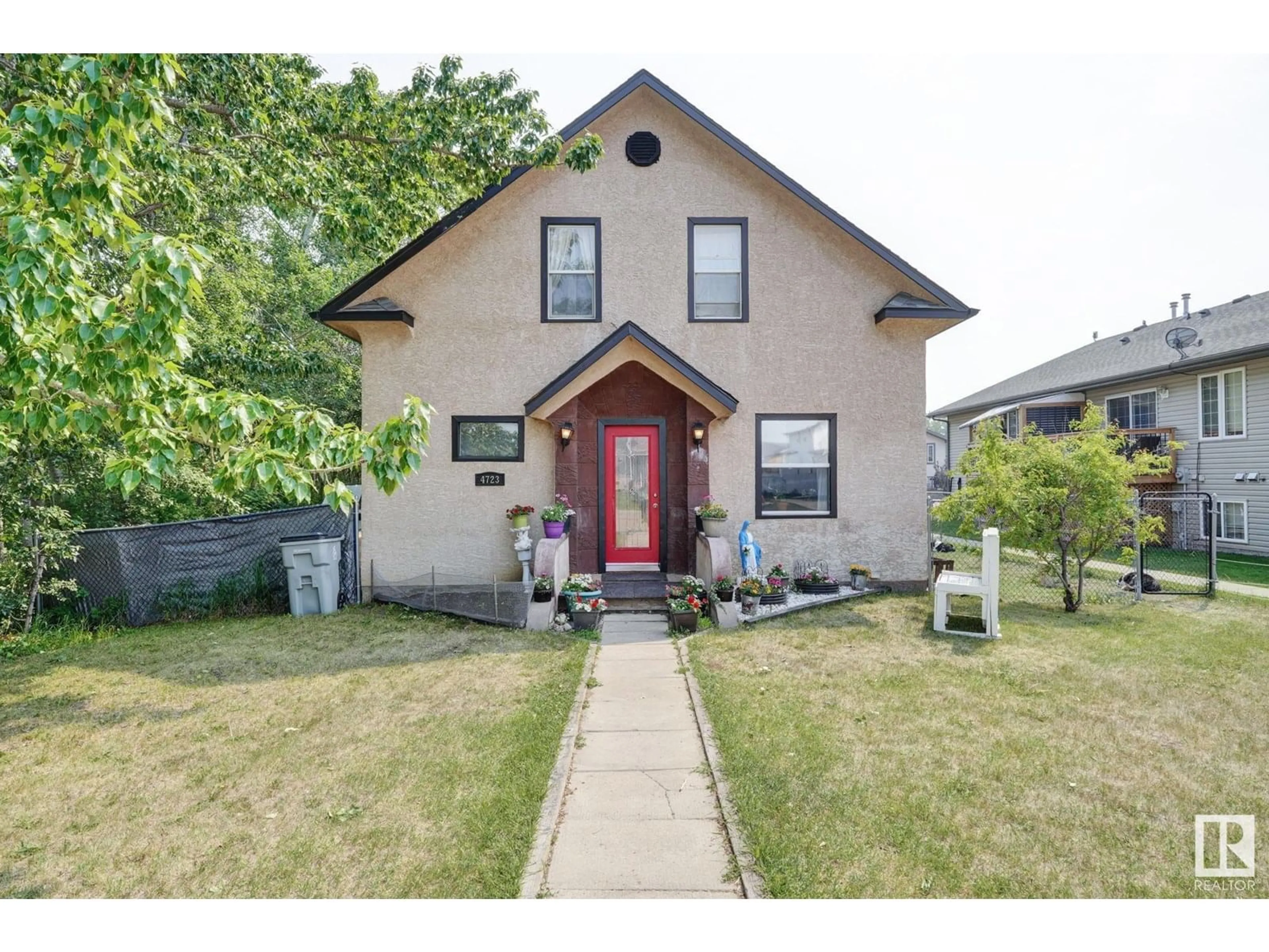 Home with brick exterior material, street for 4723 47 ST, Legal Alberta T0G1L0