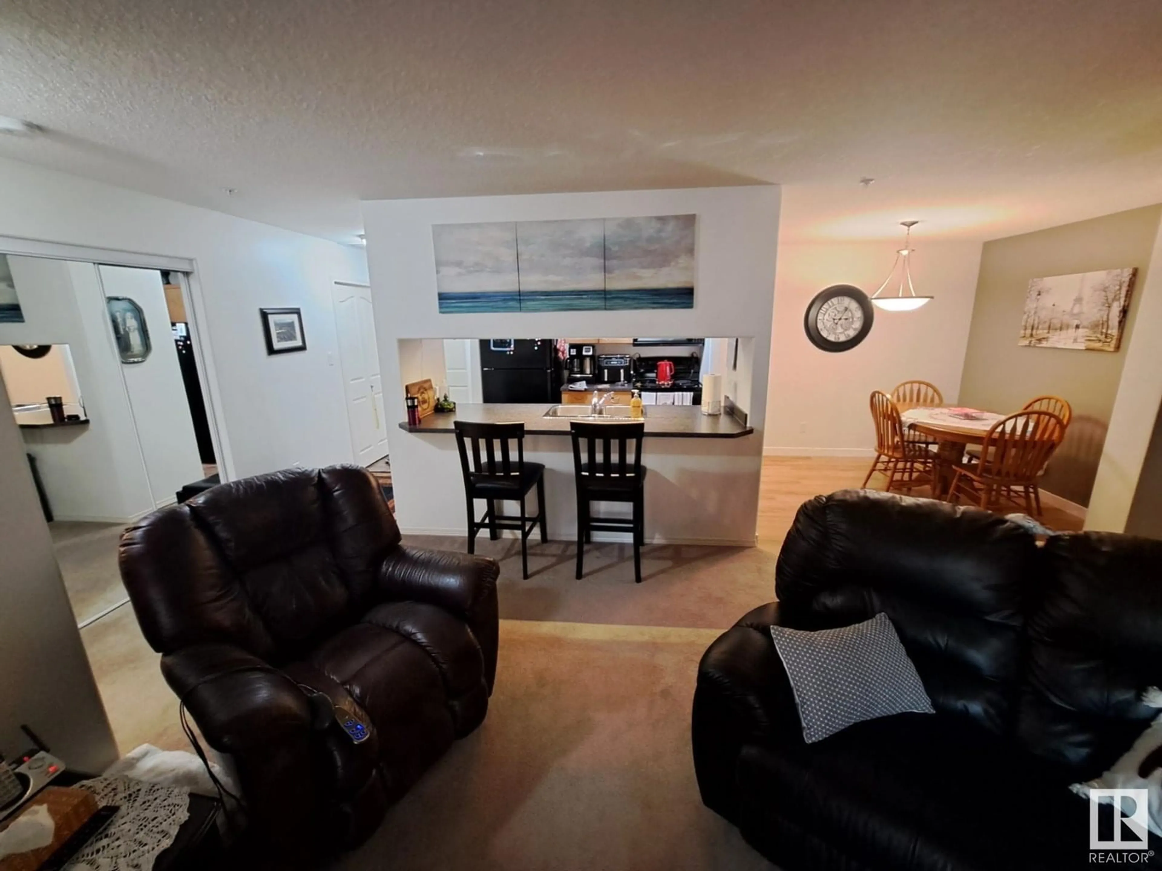 Living room with furniture, unknown for 78A - 205 MCKENNY AV, St. Albert Alberta T8N7E6
