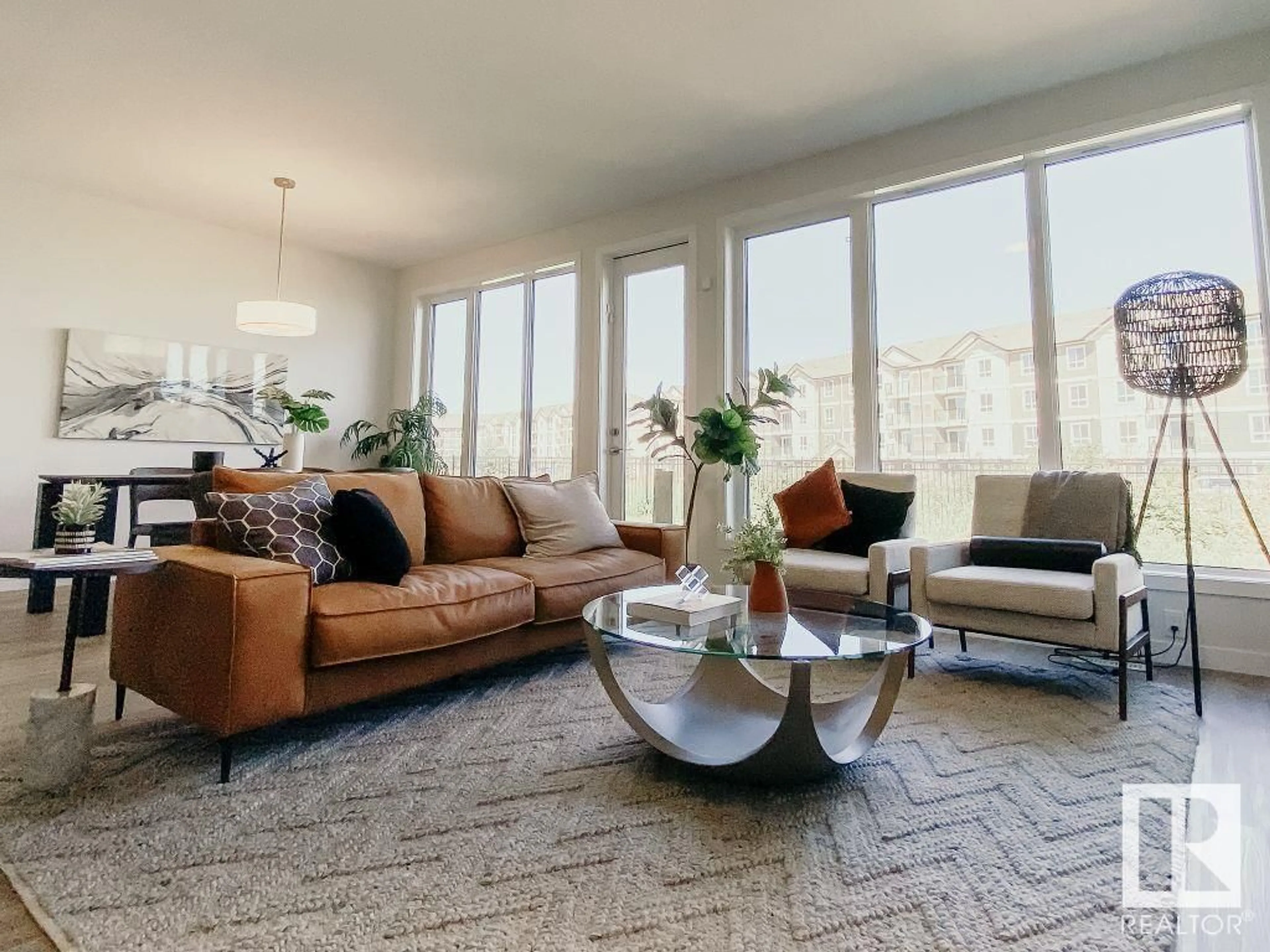 Living room with furniture, unknown for 109 ELSINORE PL, Edmonton Alberta T5X0M6