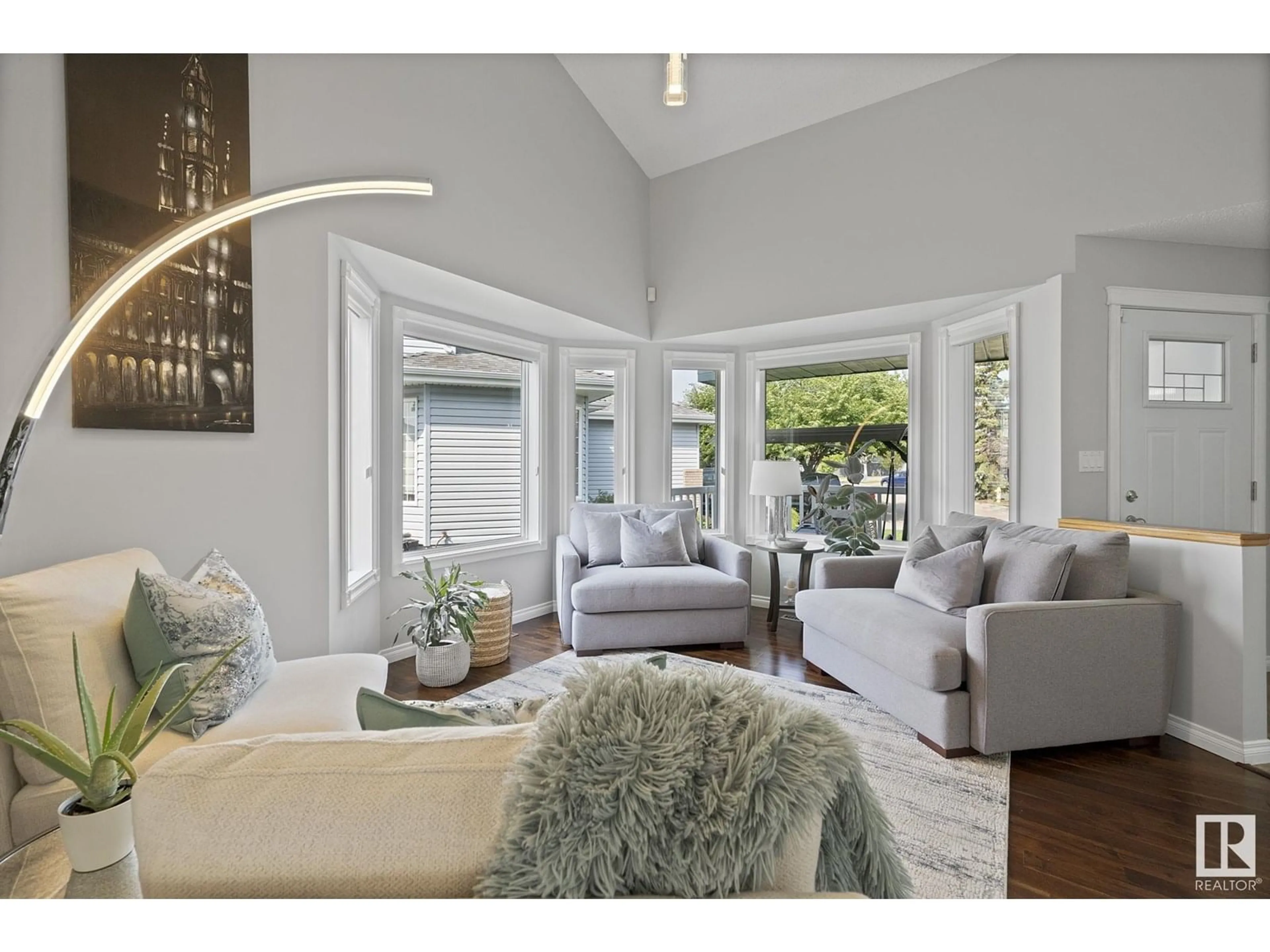 Living room with furniture, unknown for 6 DUHAIME PL, St. Albert Alberta T8N6L3