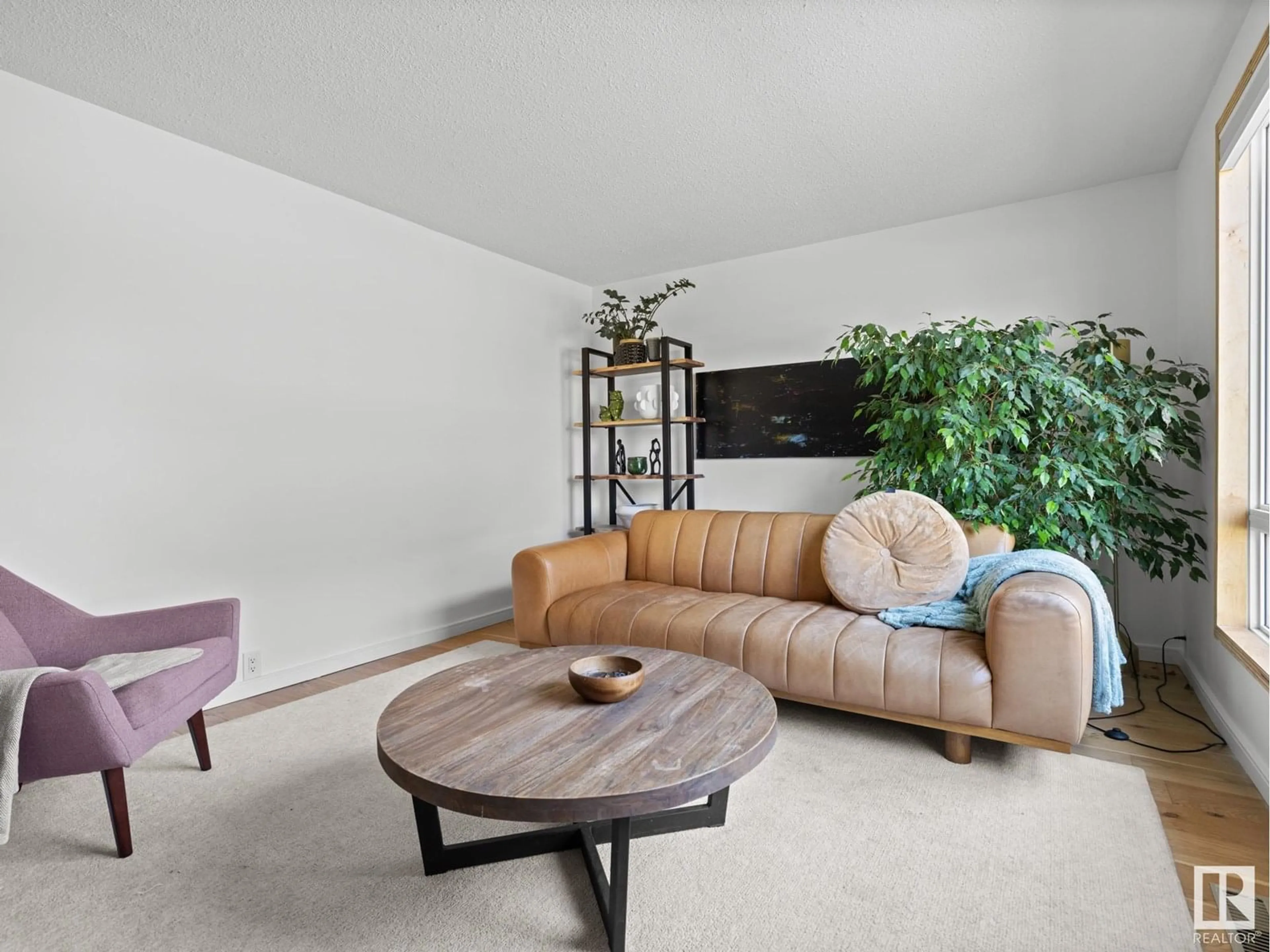 Living room with furniture, unknown for NW - 167 MAYFAIR MEWS ME, Edmonton Alberta T5E5R7