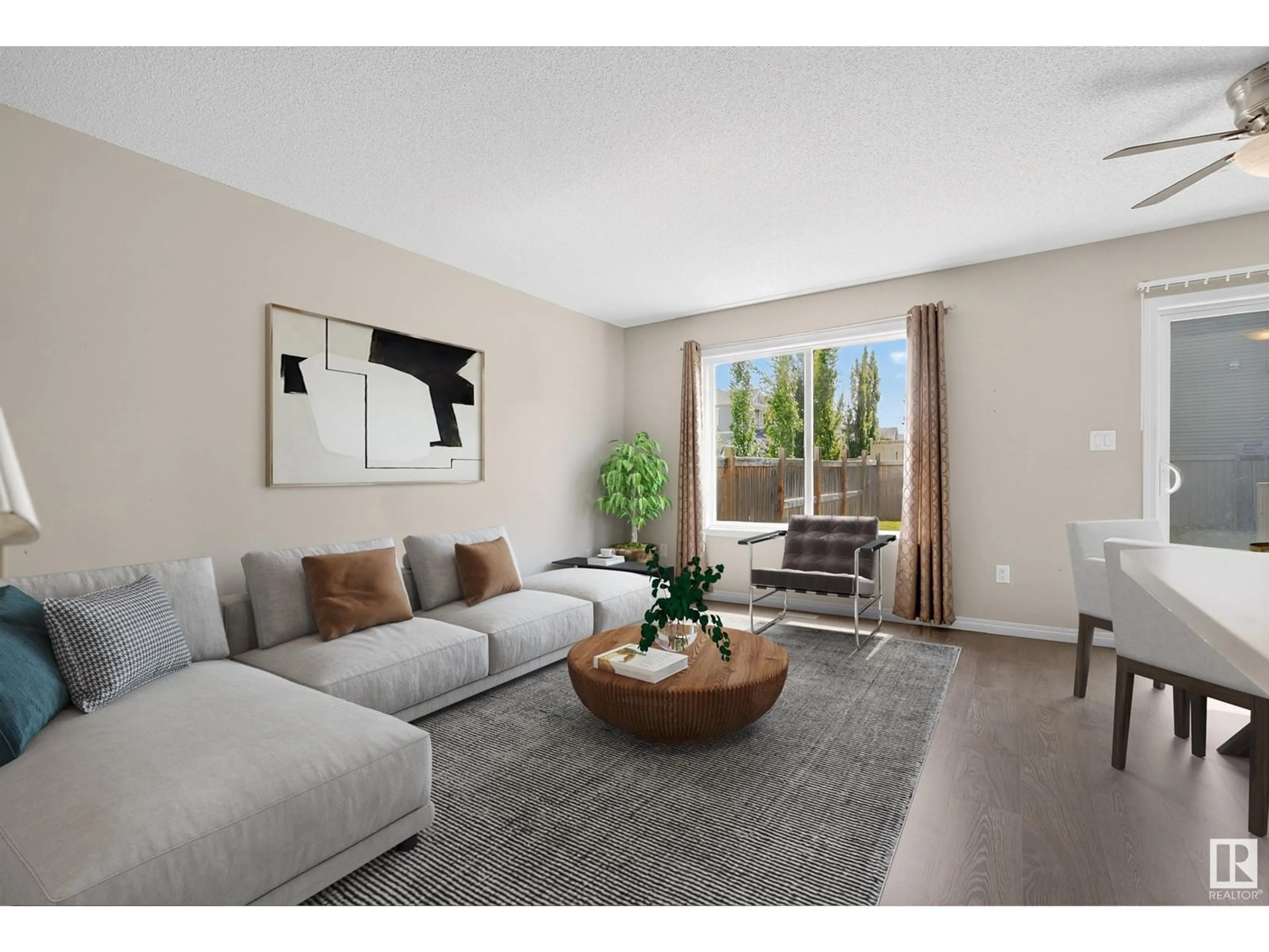 Living room with furniture, unknown for 1945 CHAPMAN RD, Edmonton Alberta T6W0Y6