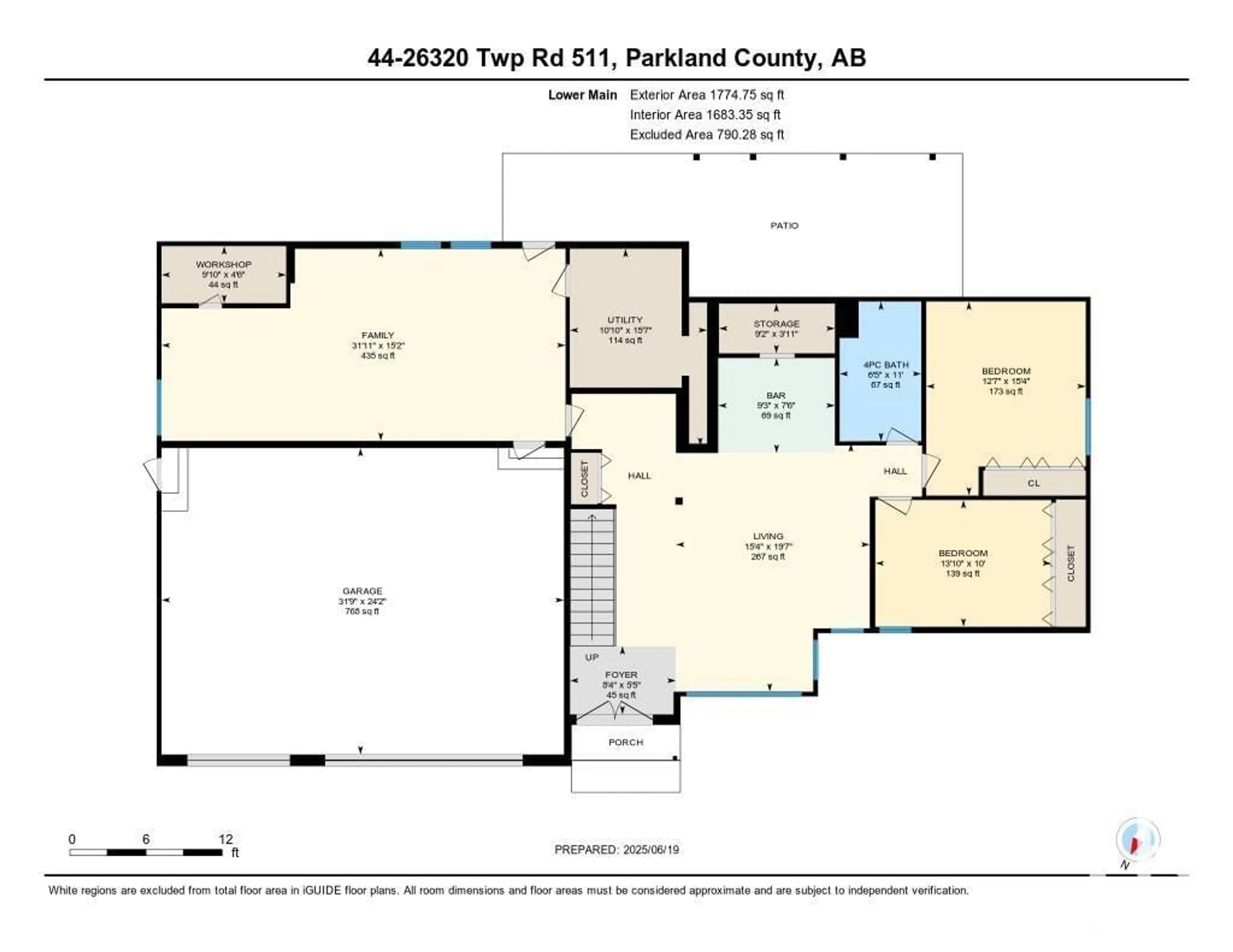 Floor plan for 44 26120 TWP RD RD, Rural Parkland County Alberta T7Y1B8