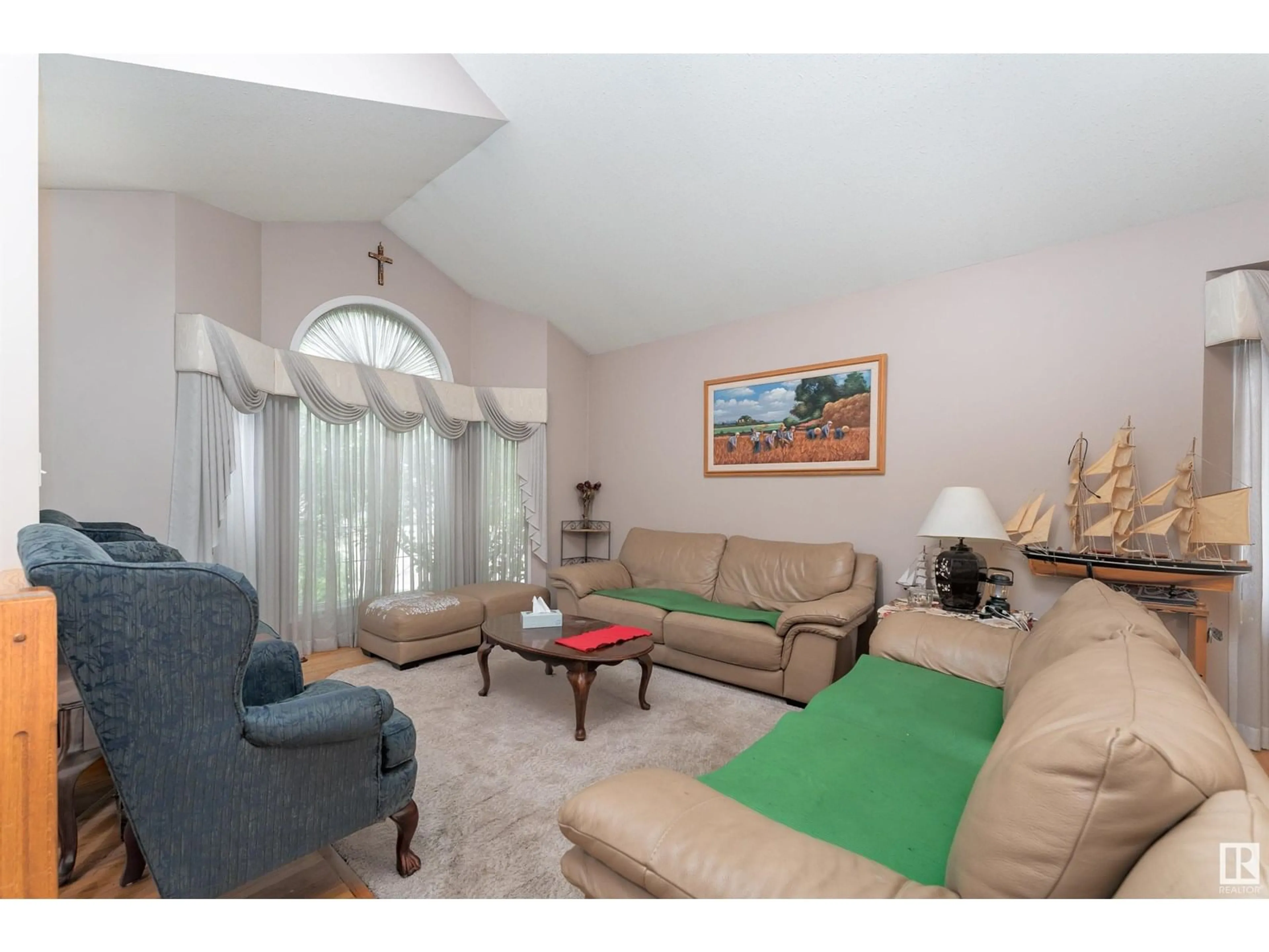 Living room with furniture, unknown for 15316 59 ST, Edmonton Alberta T5Y2V5