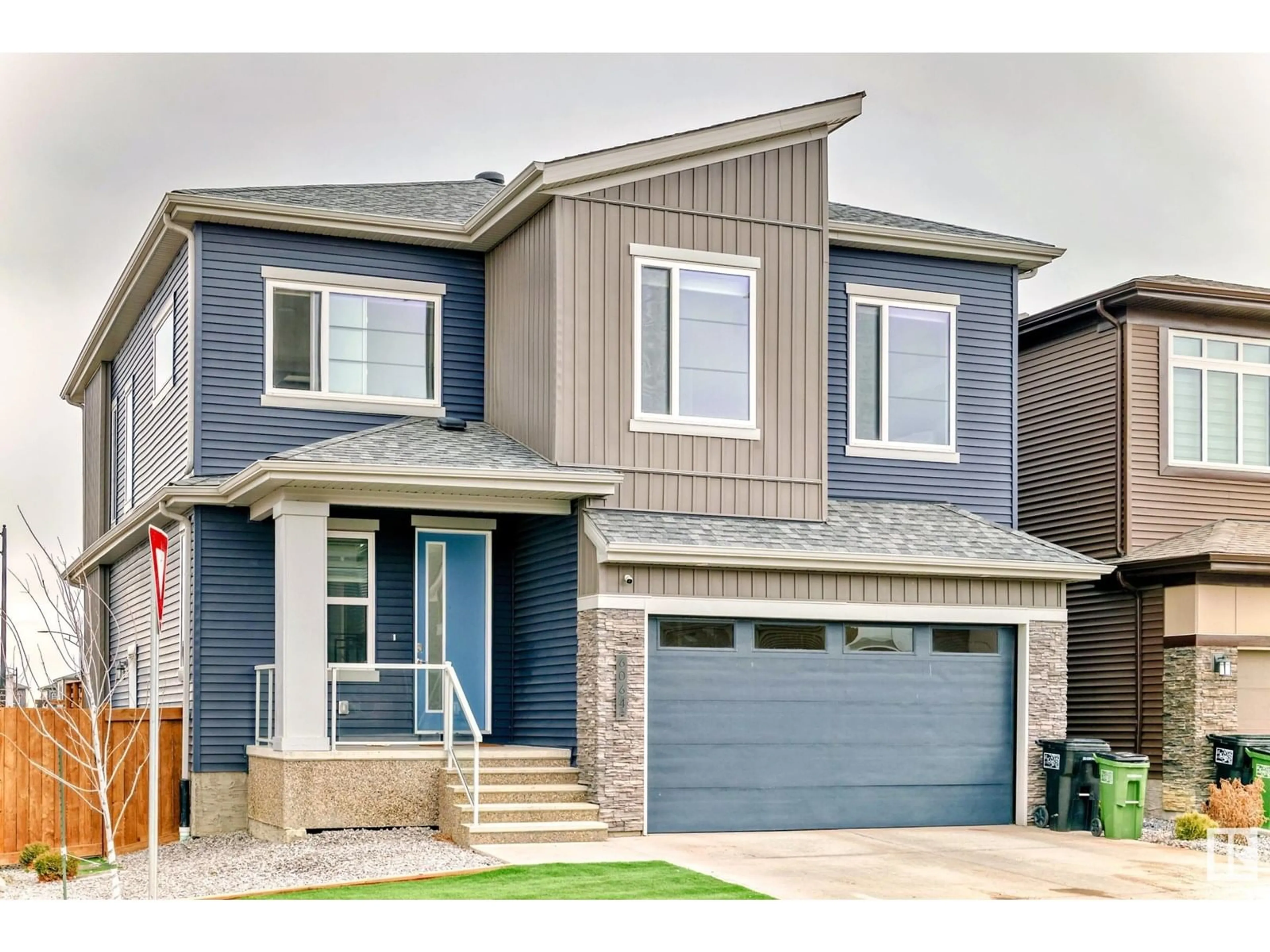 Home with brick exterior material, street for 6064 KING LANDING LD, Edmonton Alberta T6W4K5