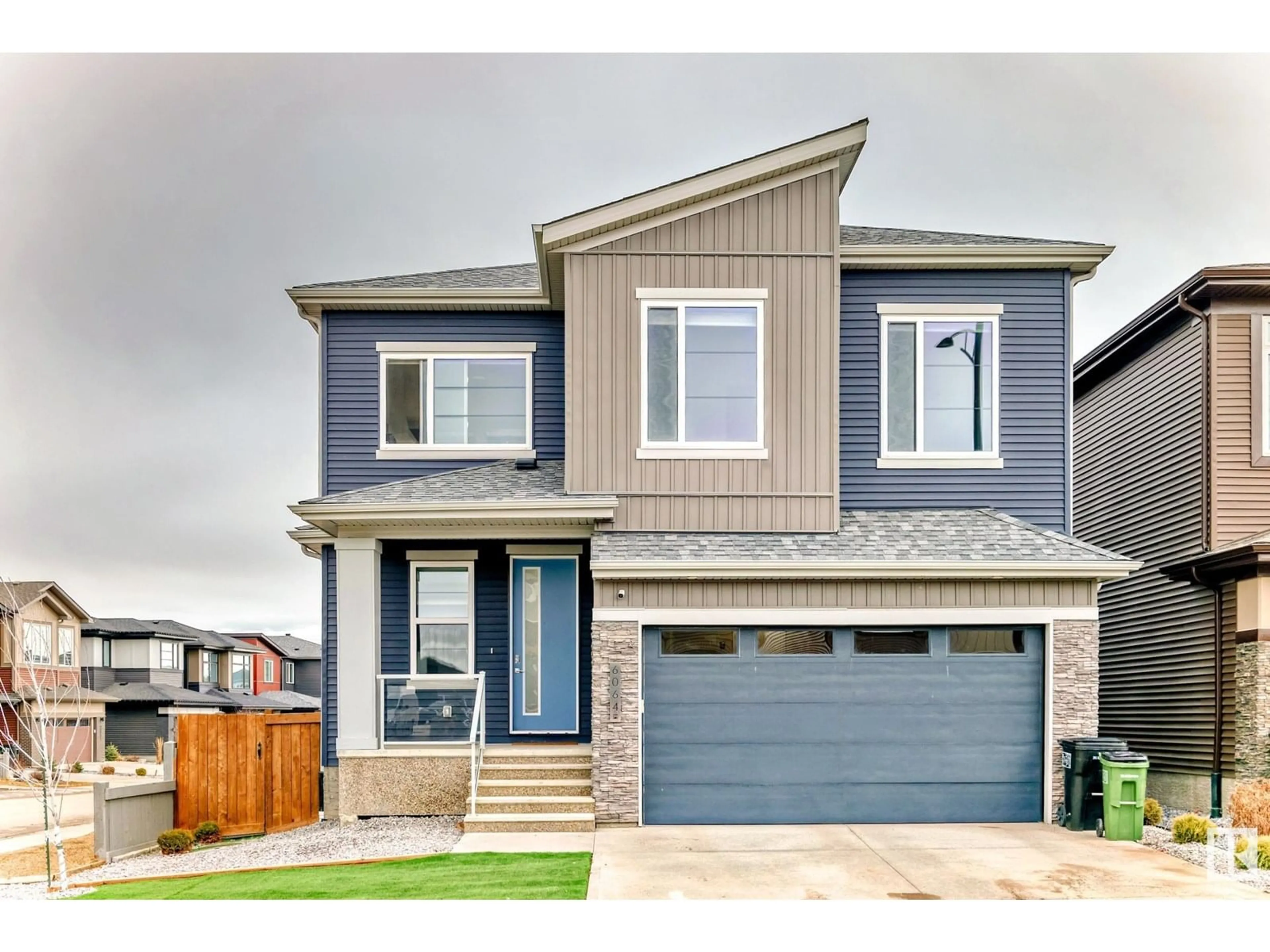Home with brick exterior material, street for 6064 KING LANDING LD, Edmonton Alberta T6W4K5
