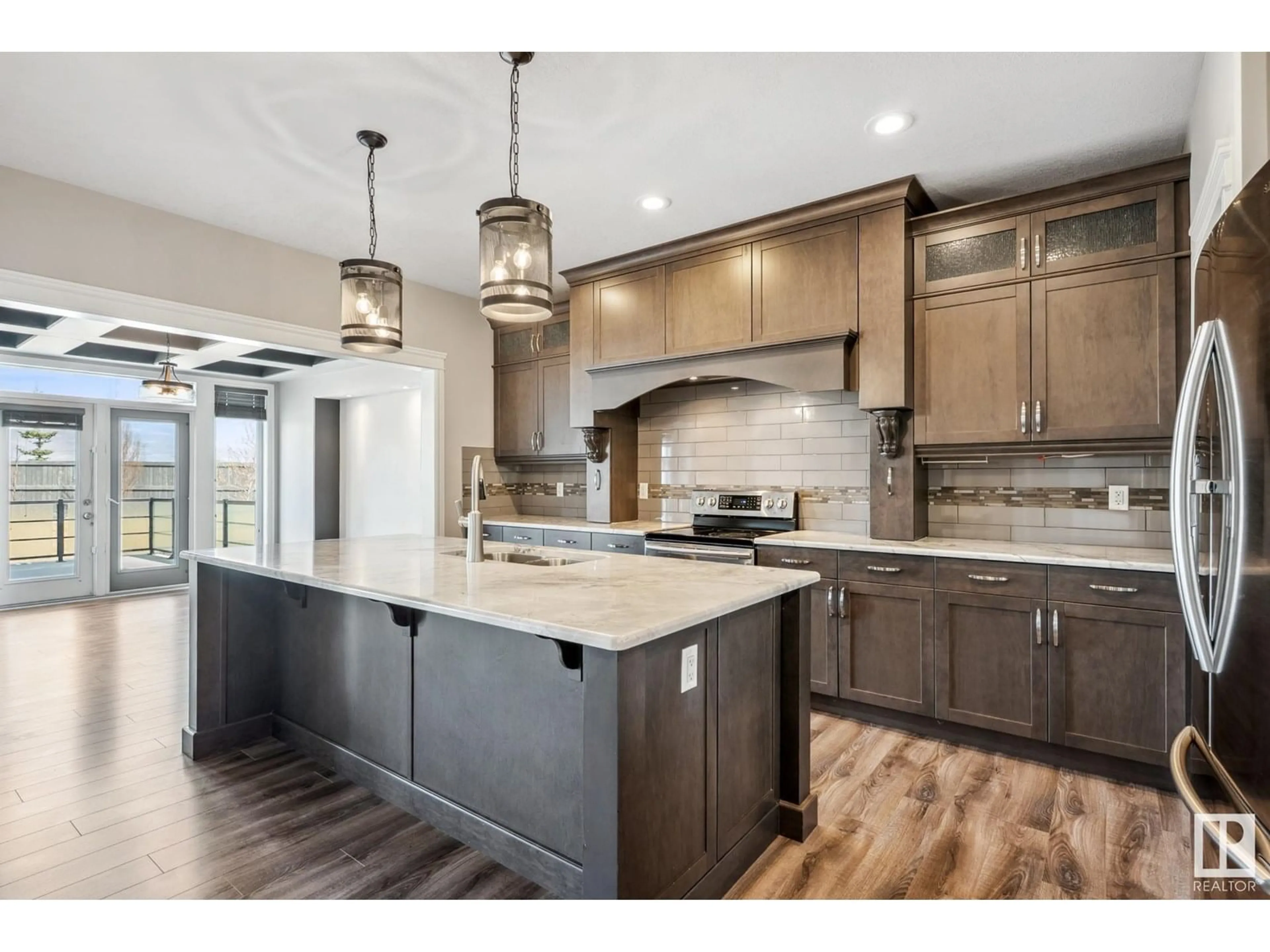 Open concept kitchen, unknown for NW - 16799 36 ST, Edmonton Alberta T5Y0X7